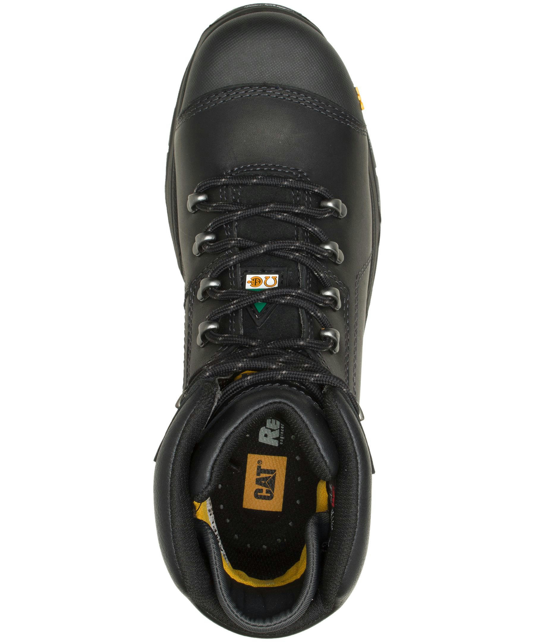 CAT Men's Diagnostic 6 Inch Composite Toe Composite Plate Waterproof Work Boot