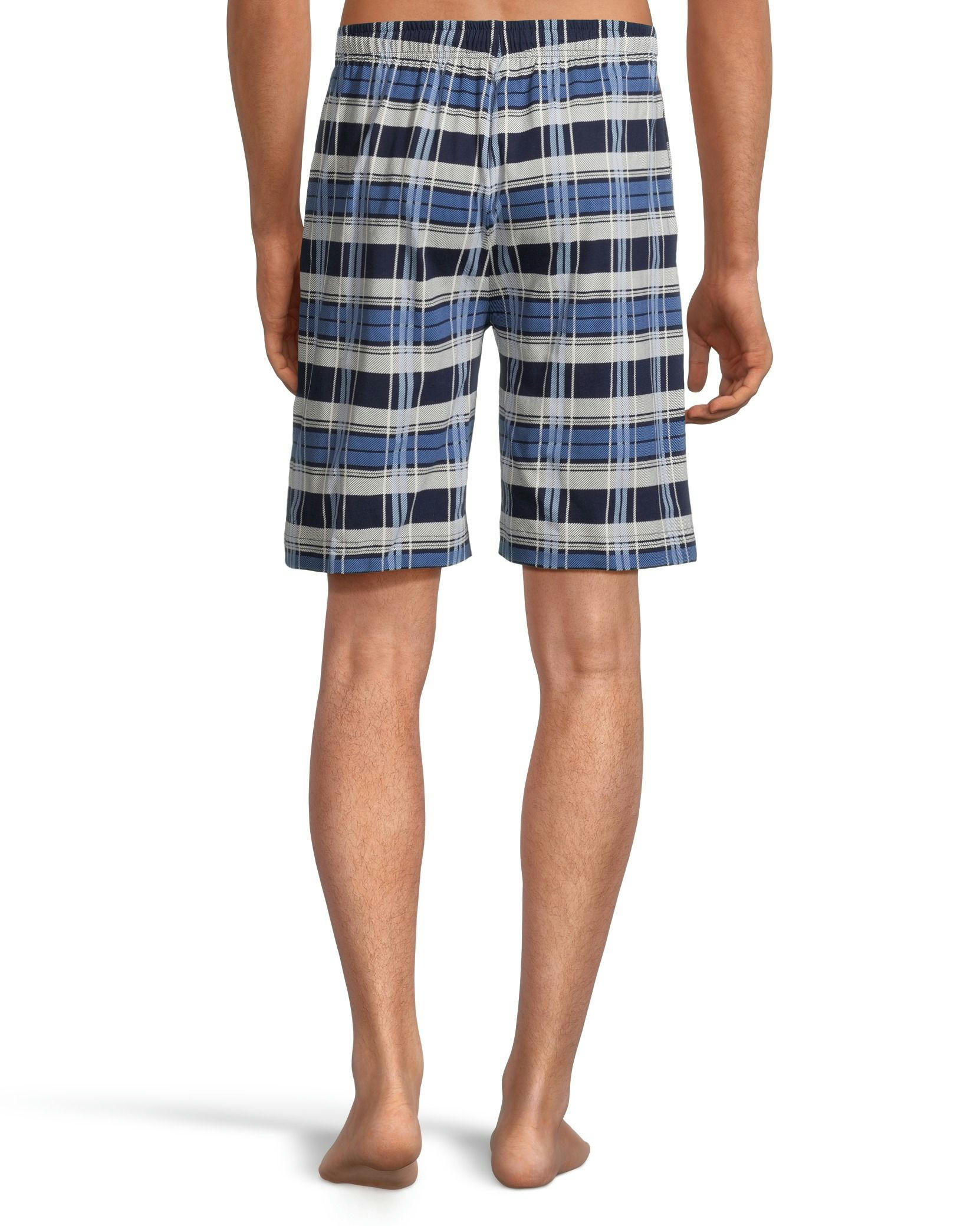 Denver Hayes Men's Jersey Plaid Lounge Shorts