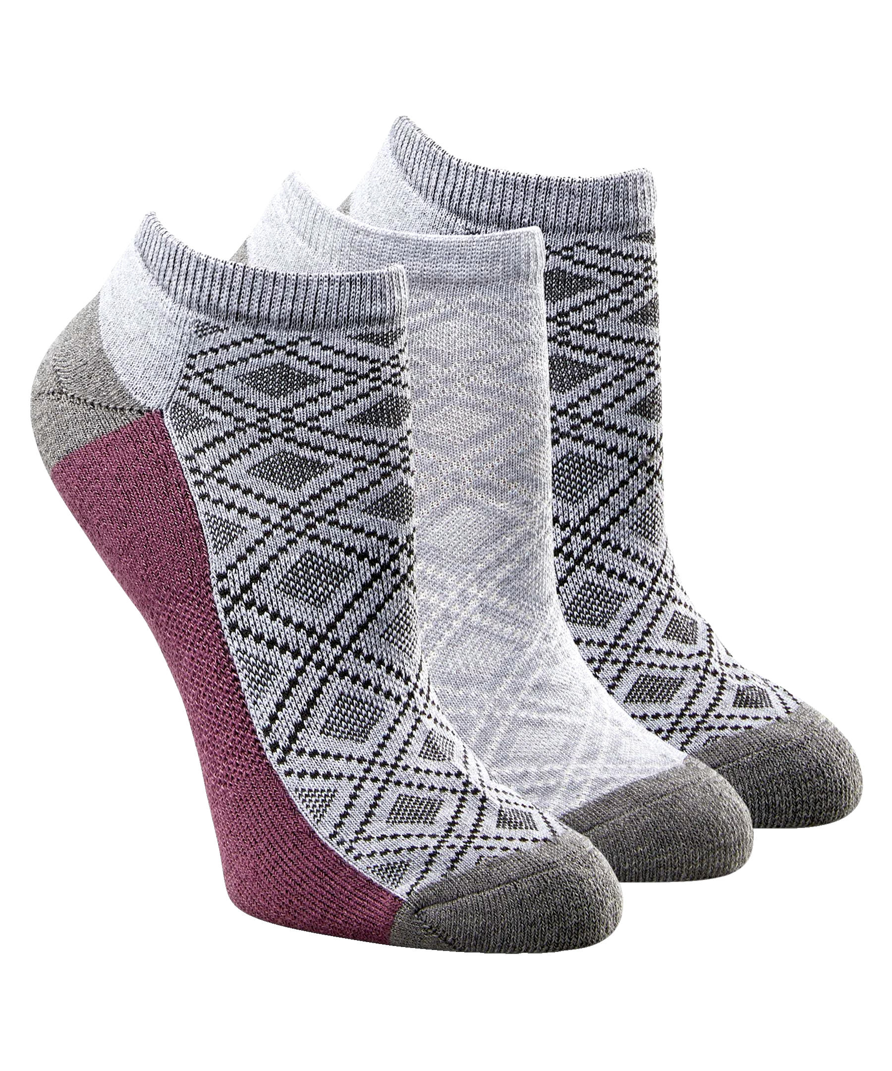 Shambhala Women's 3-Pack Low Cut Sport Socks
