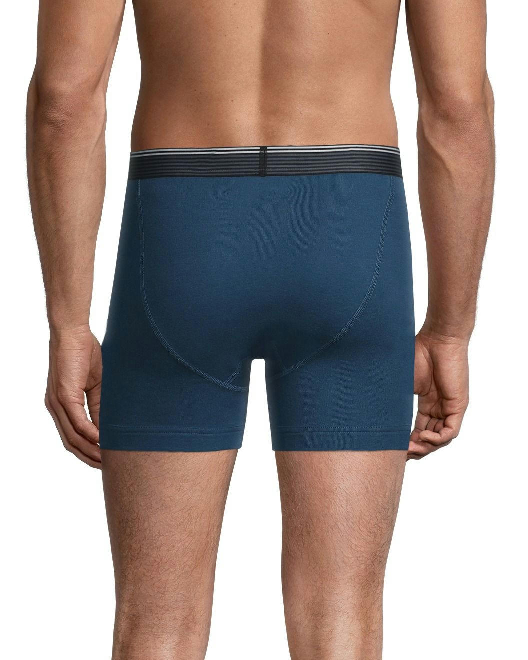 Denver Hayes Men's 4 Pack Classic Boxer Briefs Underwear