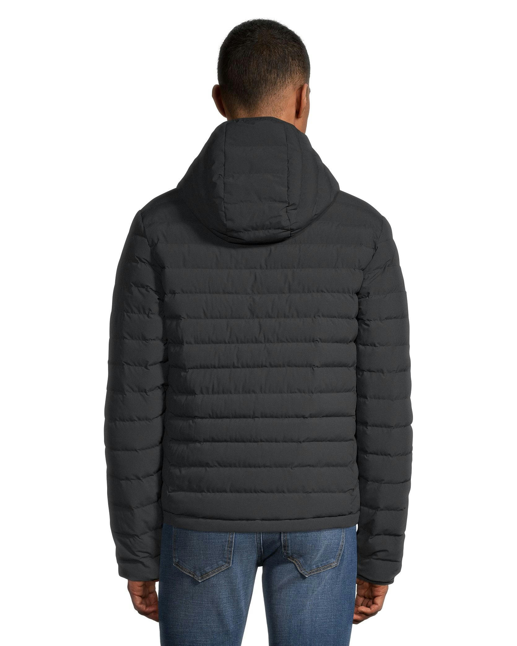 WindRiver Men's Hyper-Dri HD1 Water Repellent T-Max Insulated Hooded Puffer Jacket