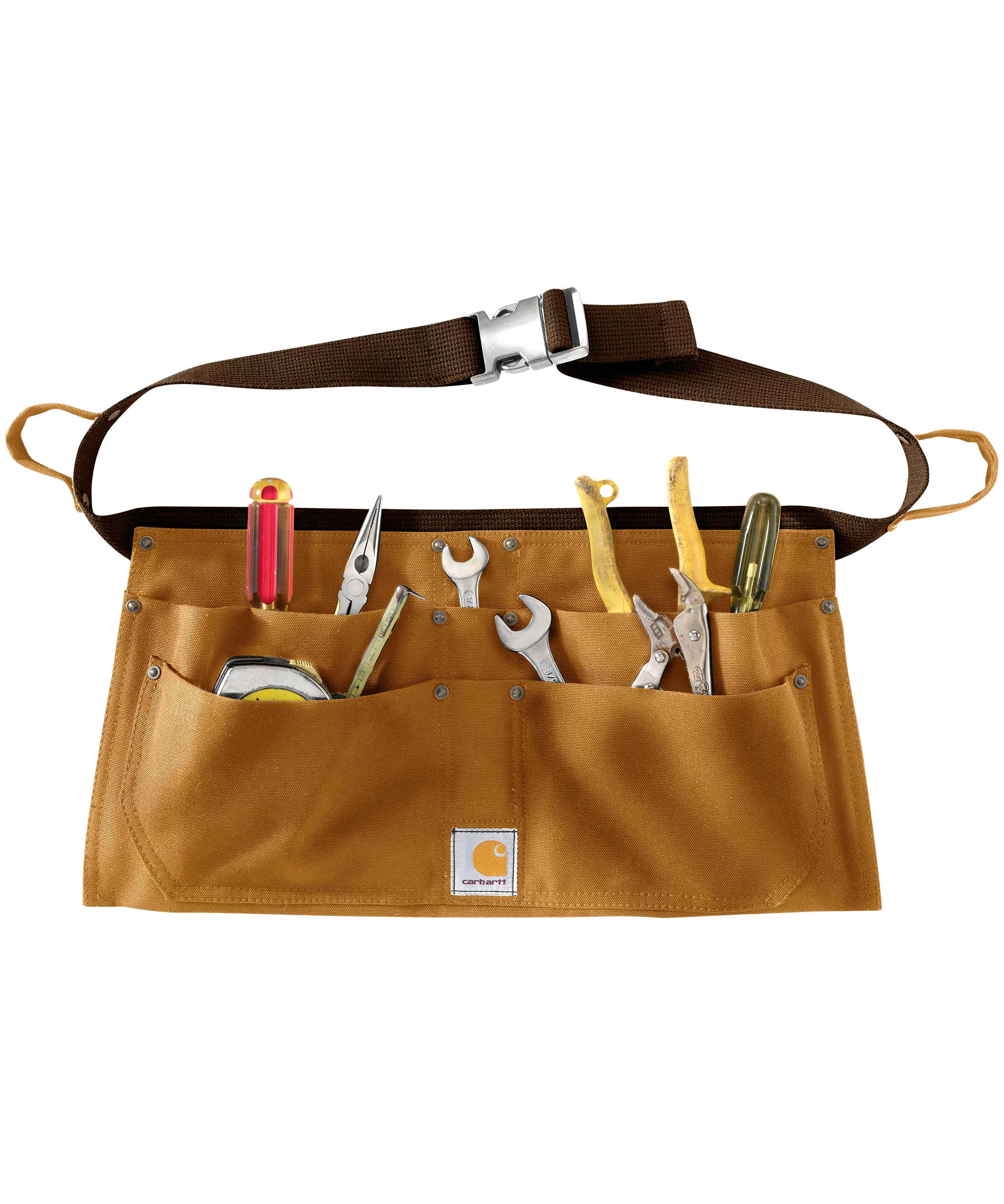 Carhartt Unisex Firm Duck Apron with Adjustable Waist Apron - Black