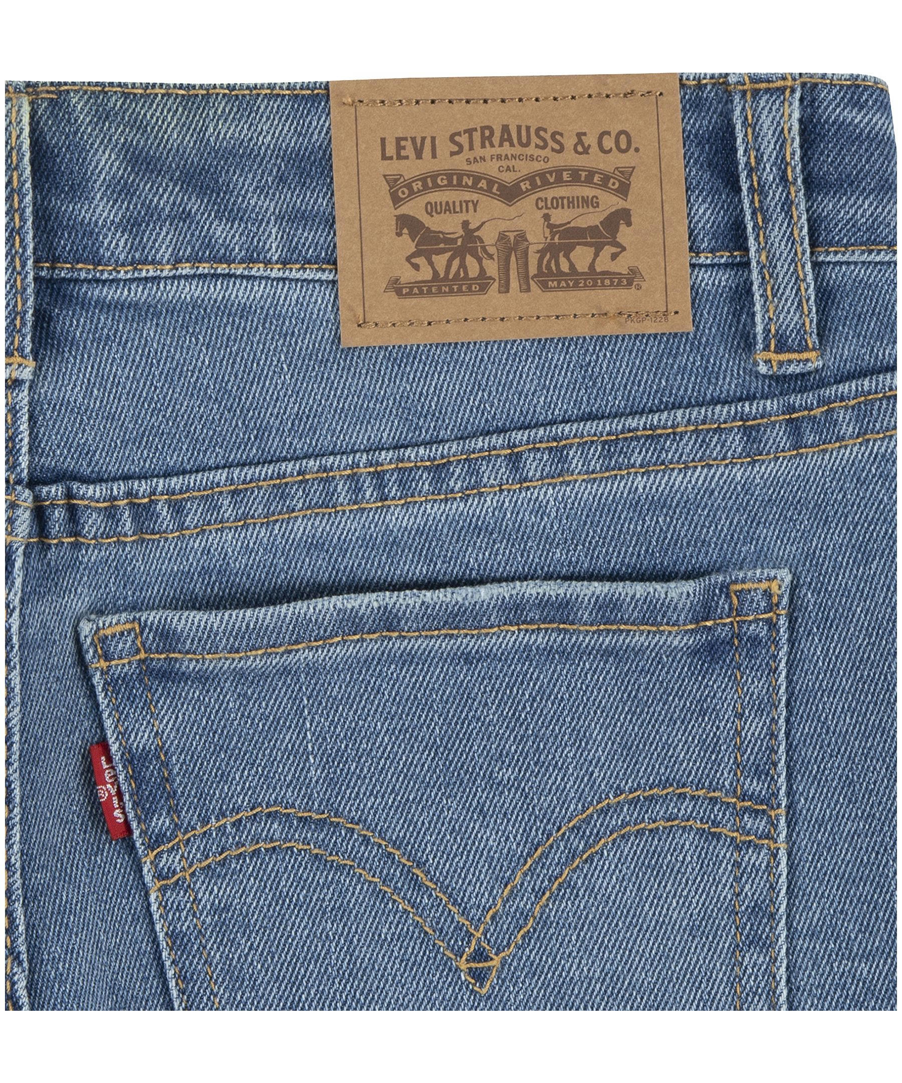 Levi's Youth Unisex Relaxed Fit Adjustable Waist Girlfriend Shorts