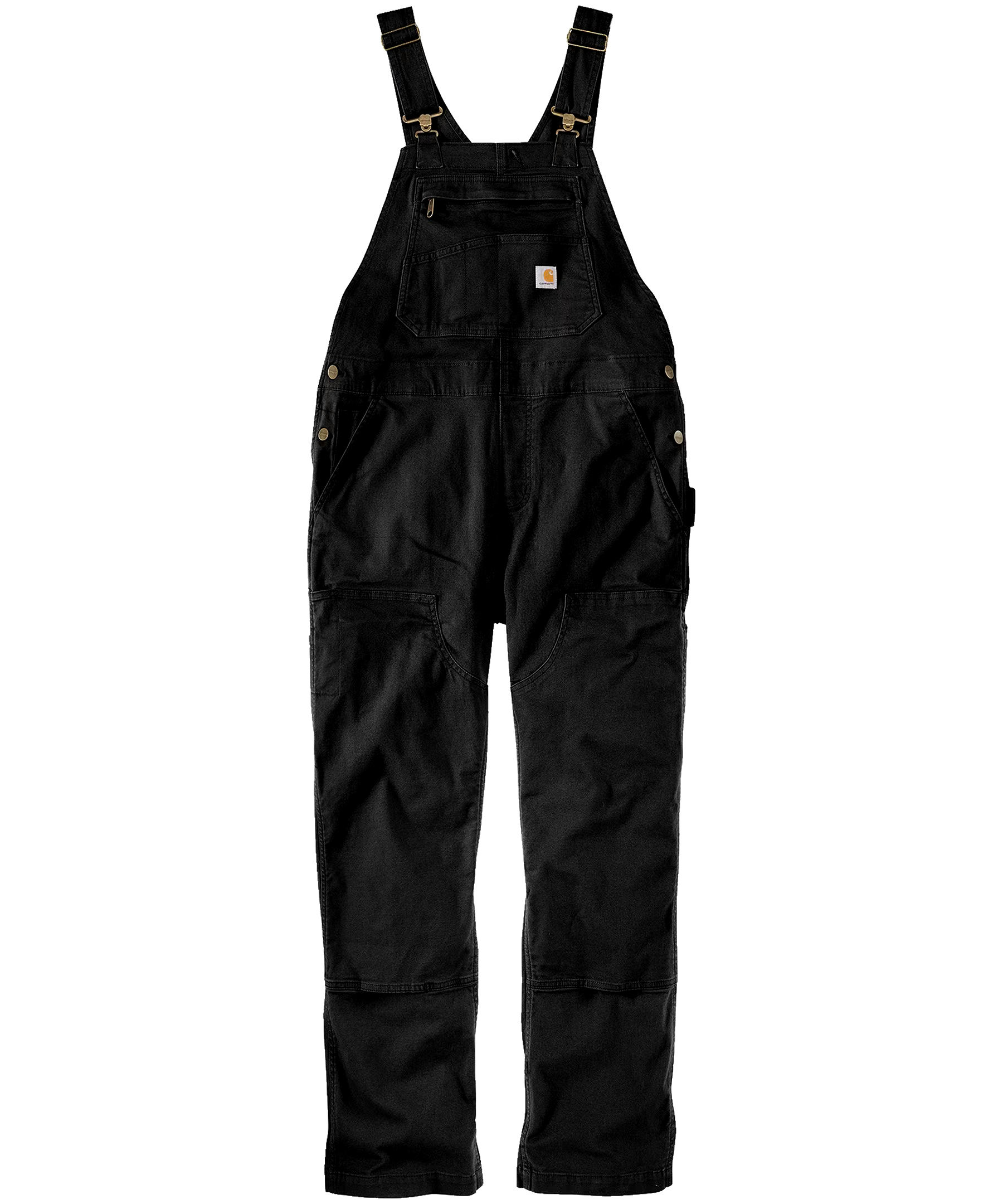 Carhartt Women's Rugged Flex Loose Fit Double Front Canvas Bib Overalls
