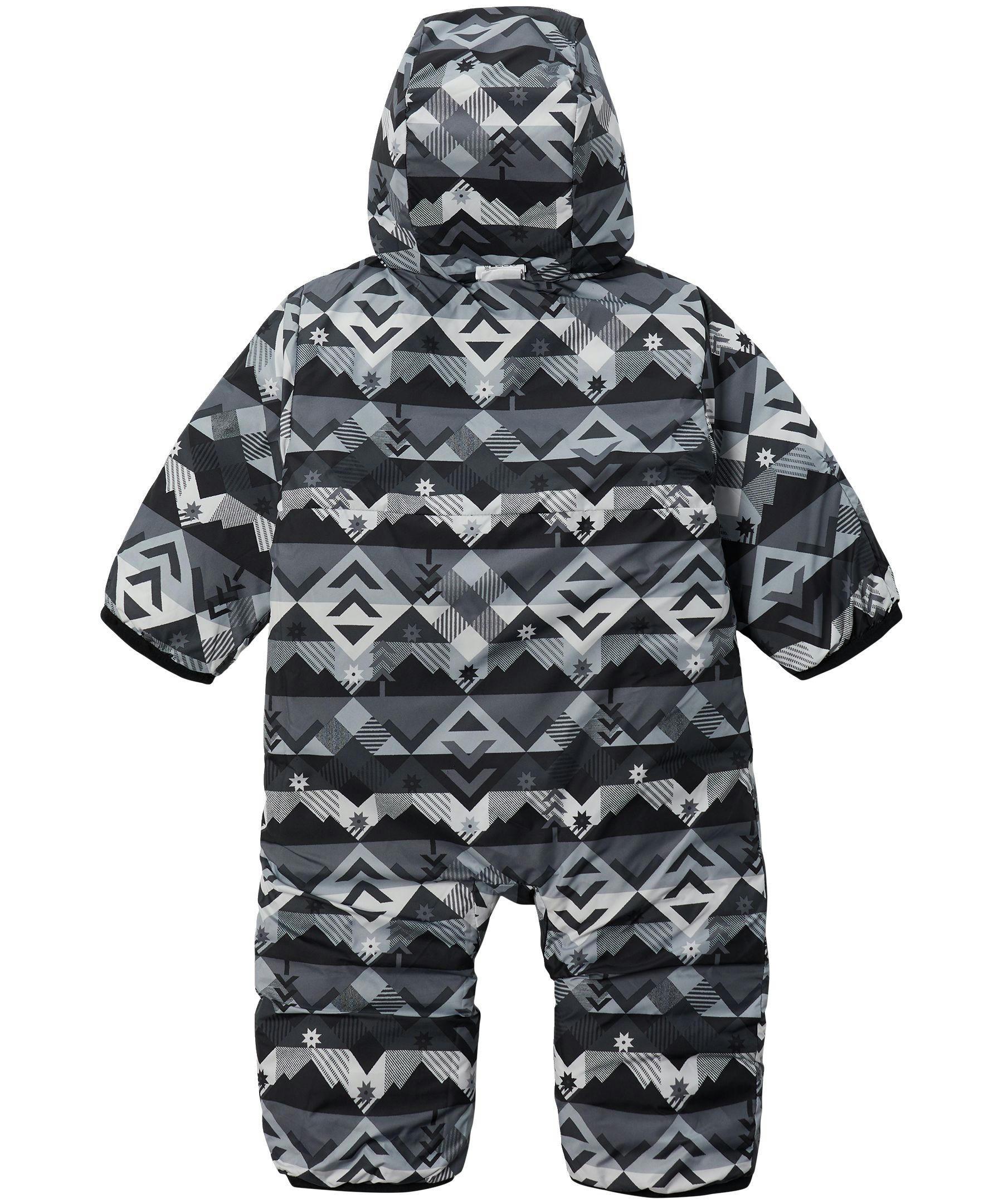 Columbia Baby Boys' 0-24 Months Water Resistant Powder Lite Reversible Bunting Bodysuit