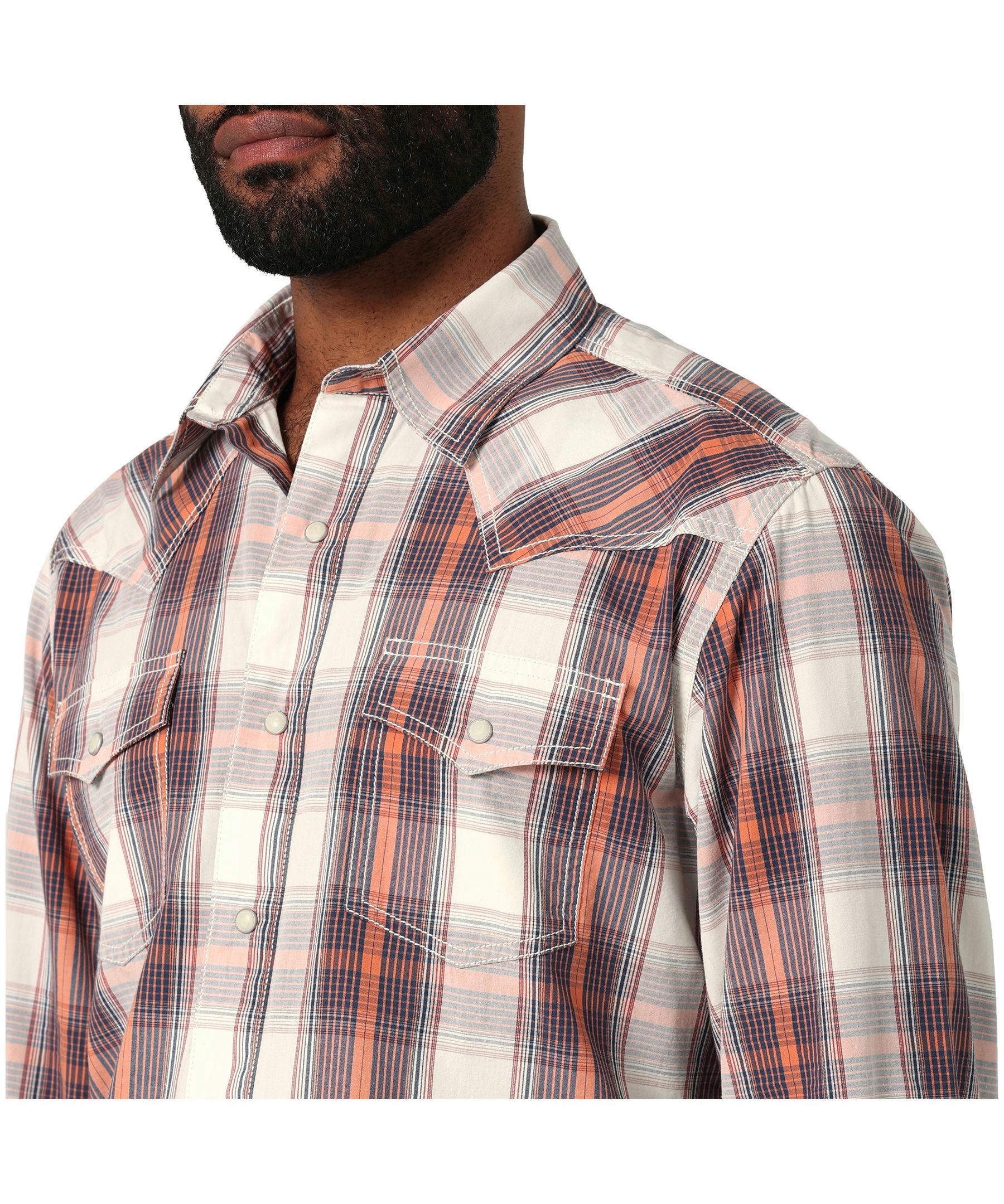 Wrangler Men's Retro Spellbound Plaid Shirt