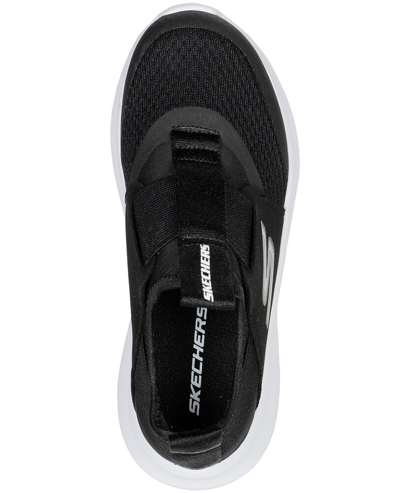 Skechers Boys' Preschool Skech Fast Slip On Lighweight Cushioned Colourblock Sneakers