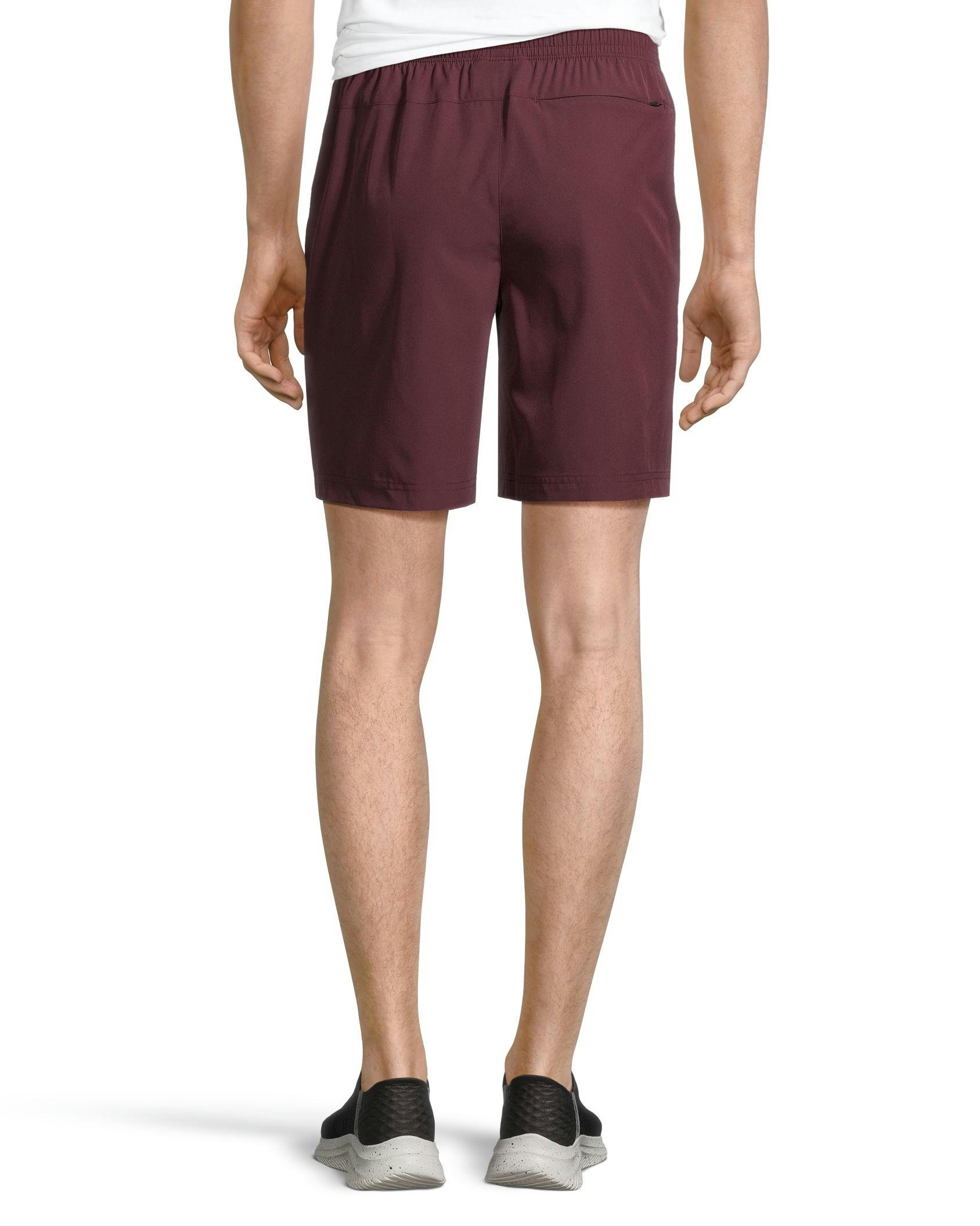 Matrix Men's Woven Shorts with Concealed Side Pocket Zippers