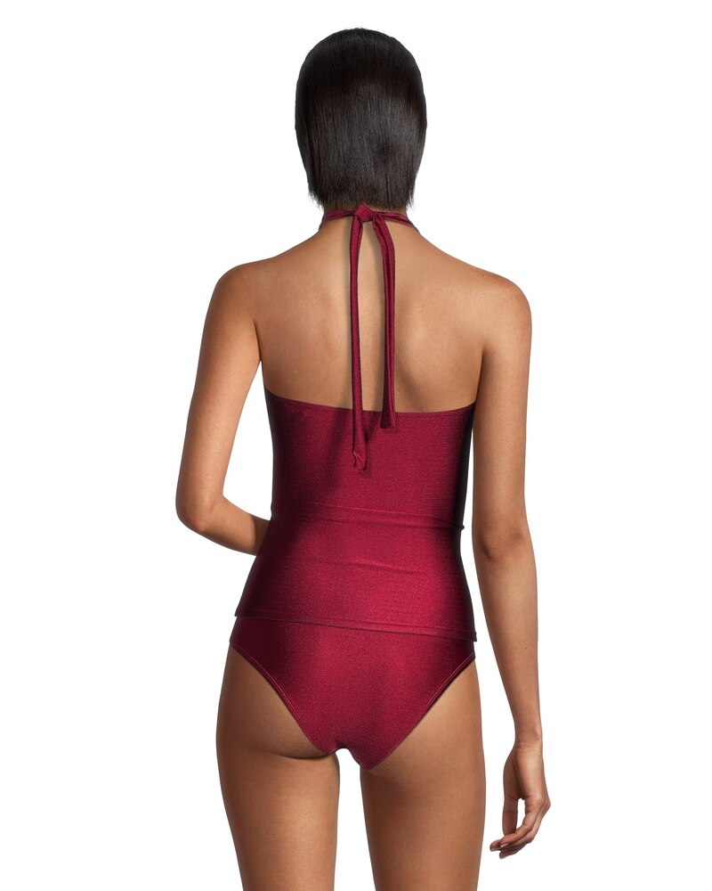 Women's Halter Bandeau Tankini Swim Top