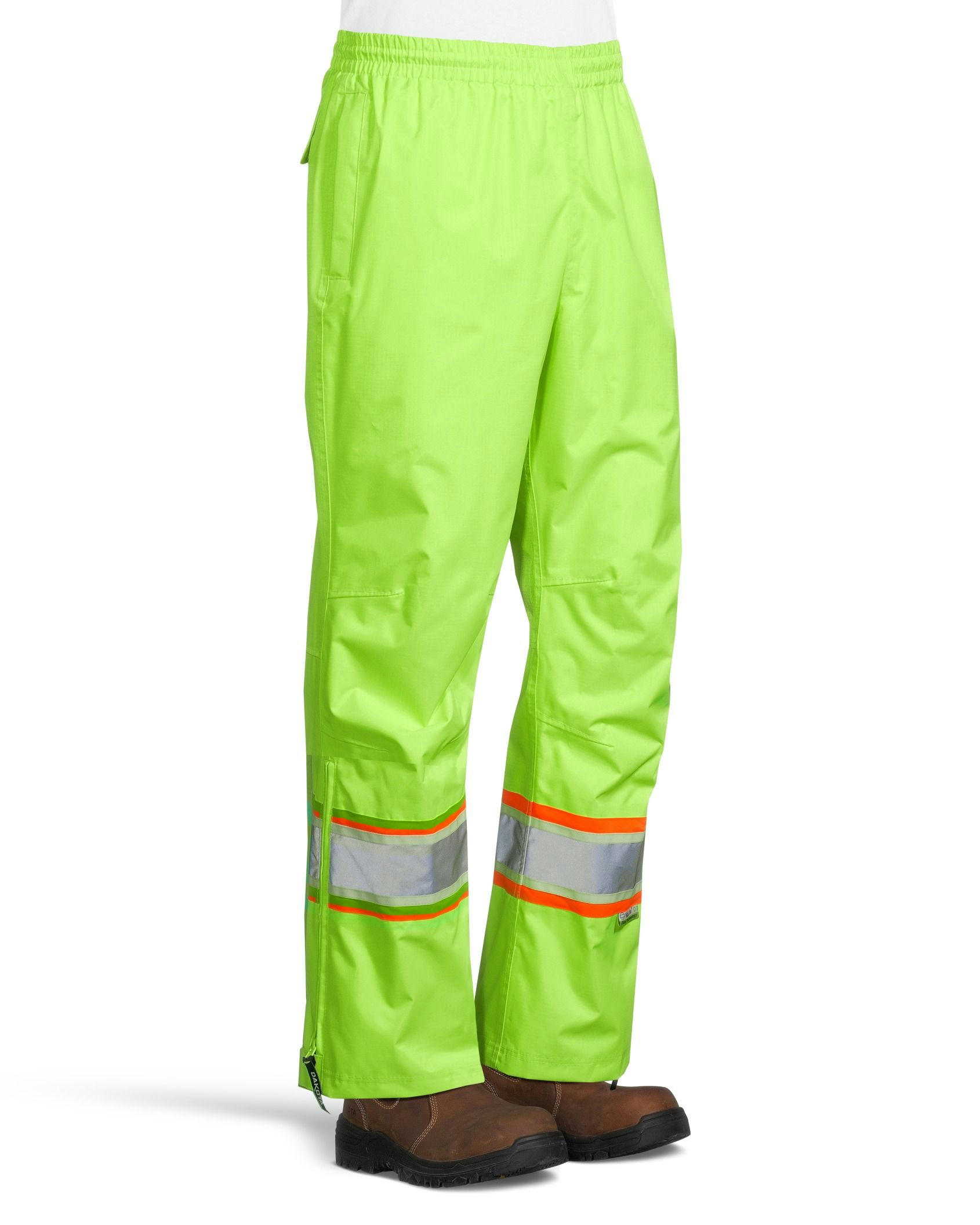 Dakota WorkPro Series Men's VizLite® Class 2 Lined 150D Ripstop Elastic Waist Pants