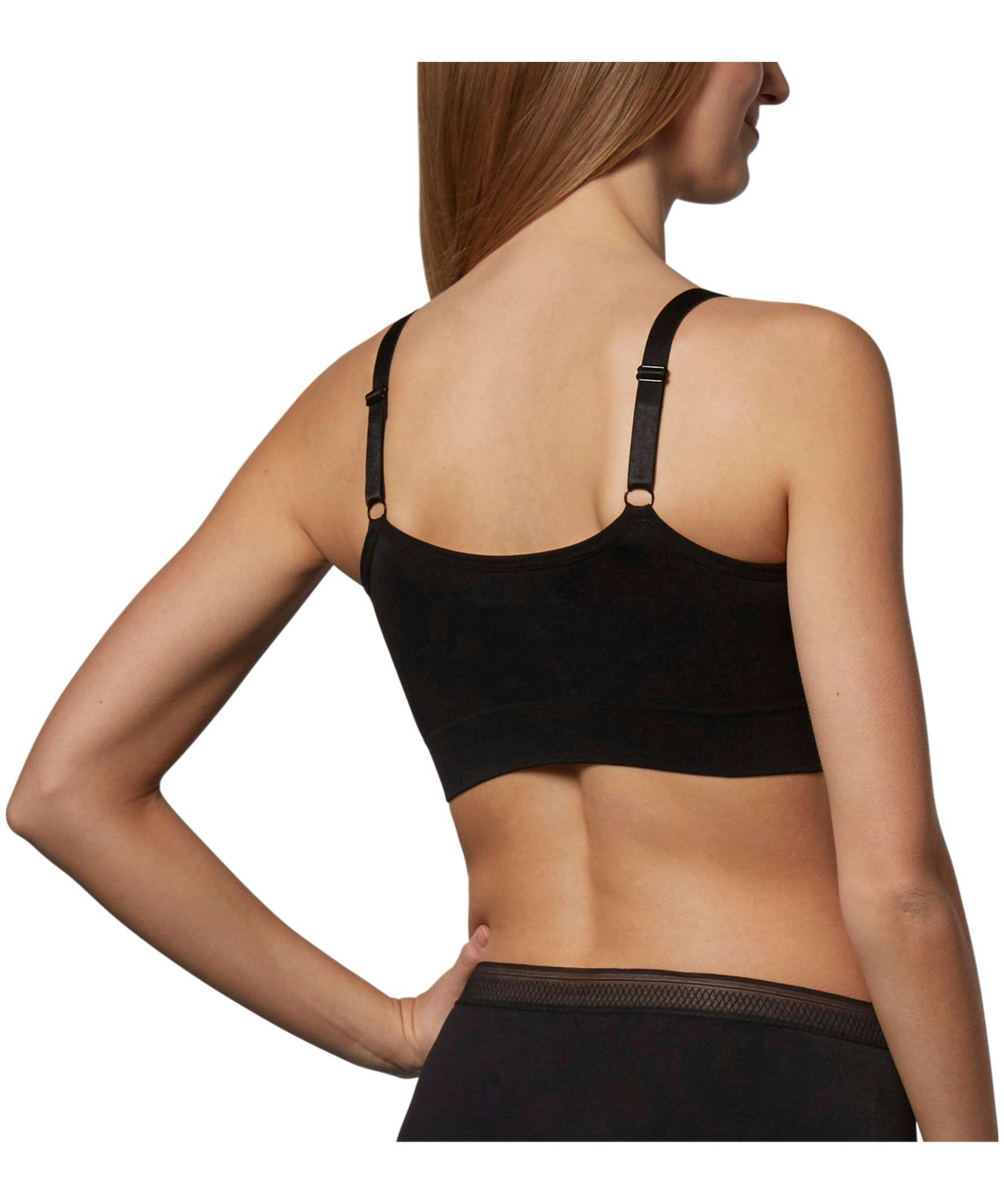 Denver Hayes Women's Perfect Fit Seamless Wire Free Comfort Bra with Lace