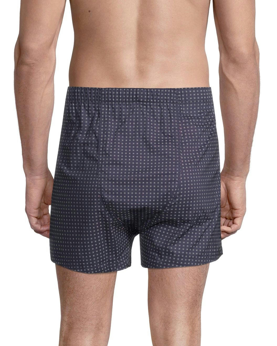 Denver Hayes Men's 2 Pack Woven Boxer