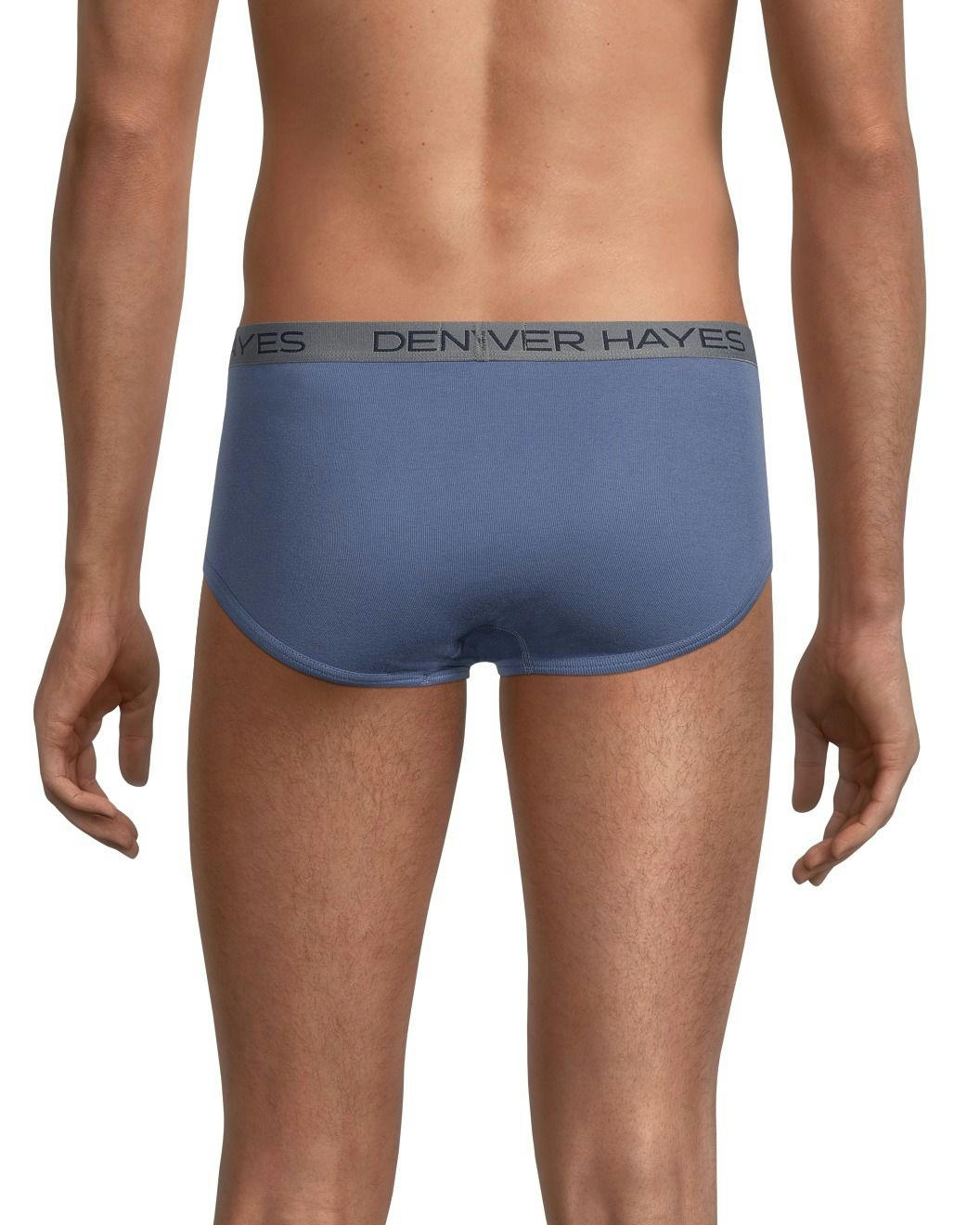 Denver Hayes Men's 3 Pack Solid Basic Briefs Underwear