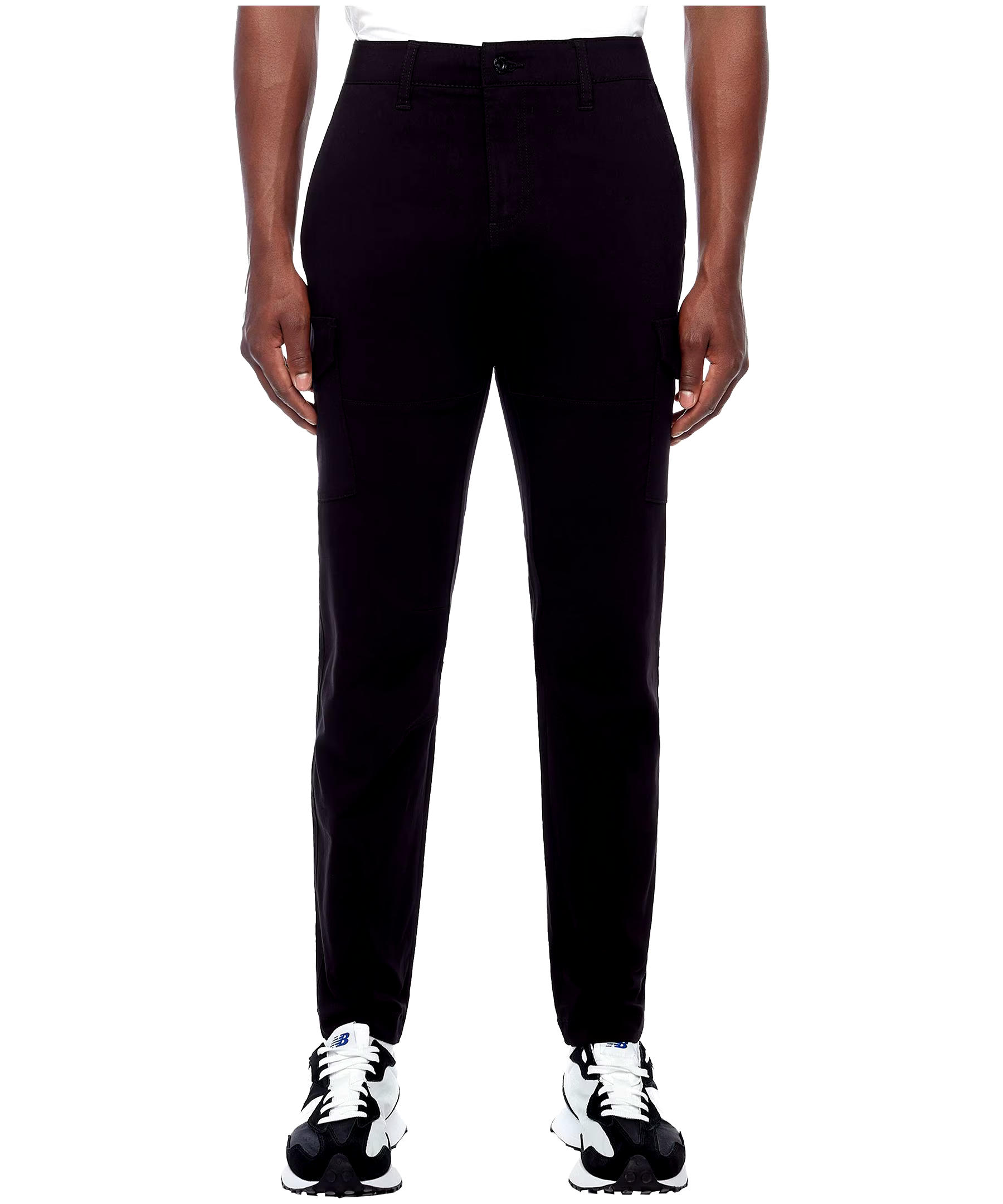 PROJEK RAW Men's Slim Leg Bungee Back Elastic Cuff Cargo Pants