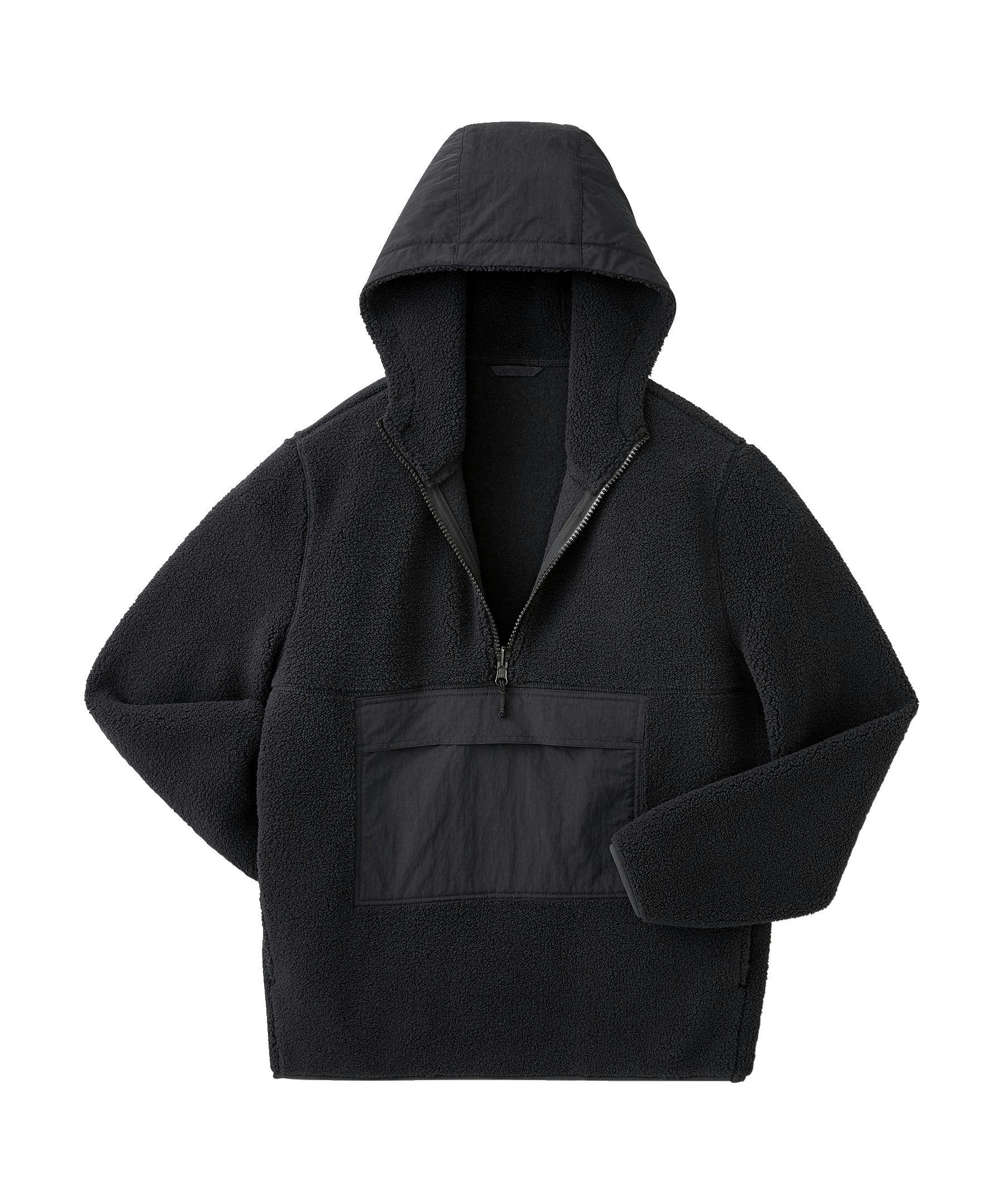Matrix Men's Half Zip Popover Hoodie with Pocket