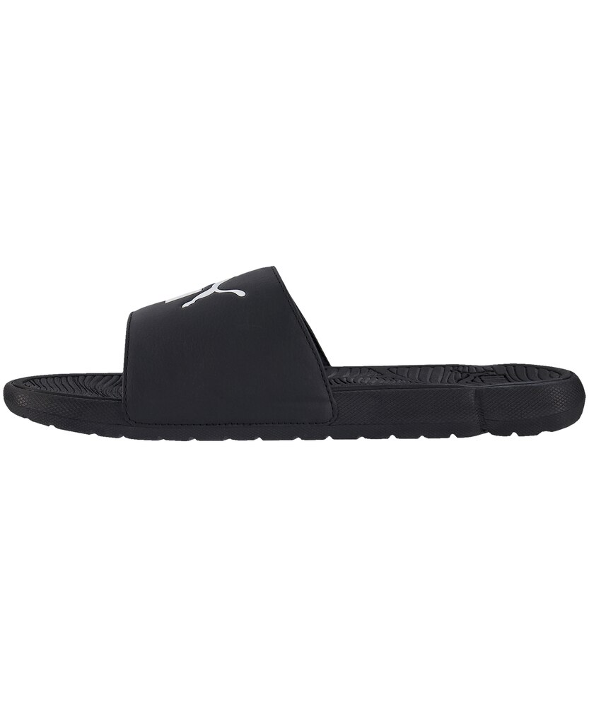 PUMA Men's Cool Cat 2.0 Slide - Black/White