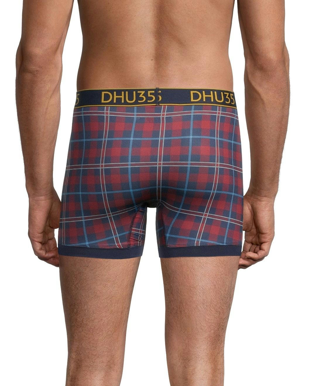 Denver Hayes Men's 3 Pack X-Mas Microfibre Boxer Brief Underwear