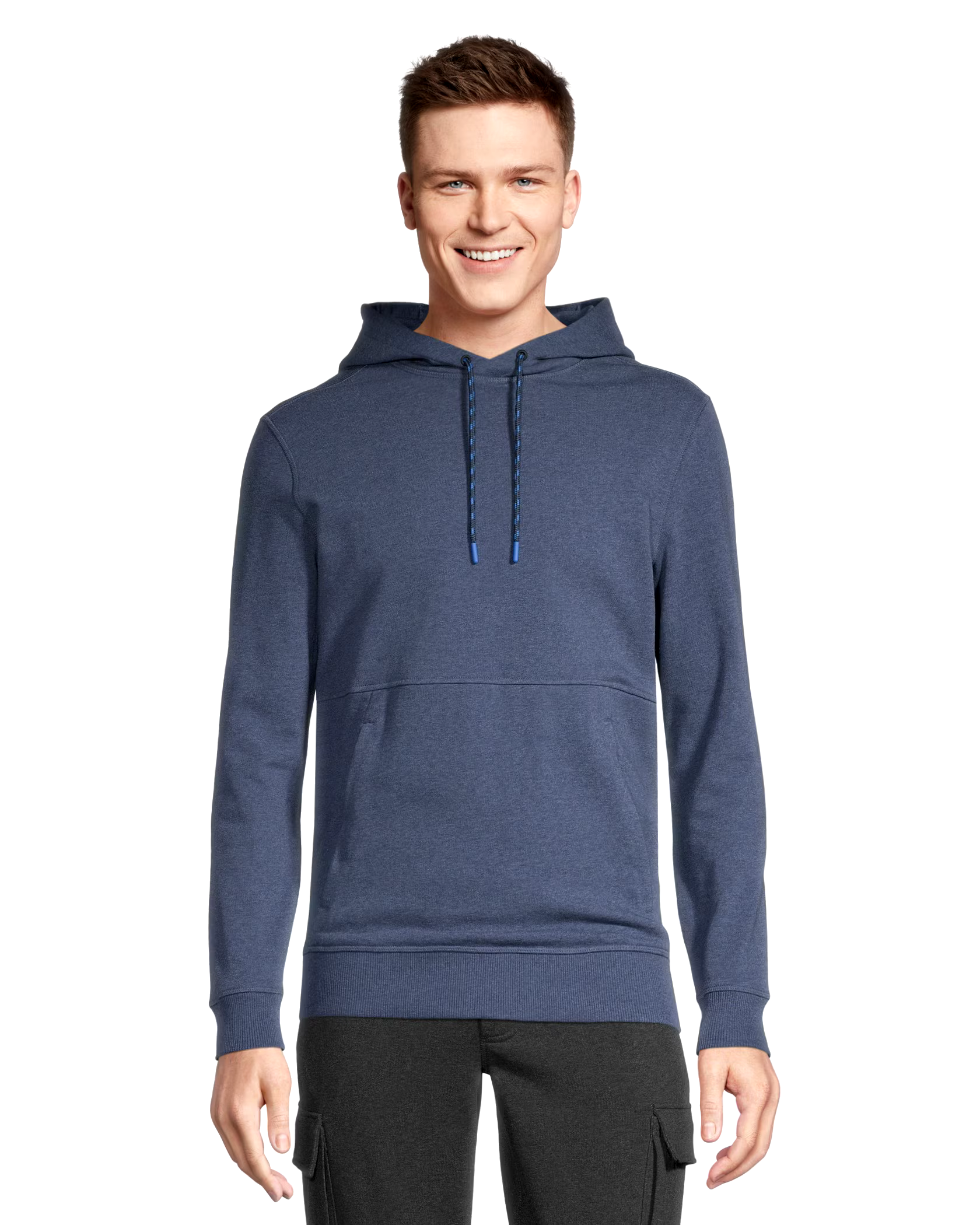 Matrix Men's Stretch Terry Kangaroo Pocket Pullover Hoodie