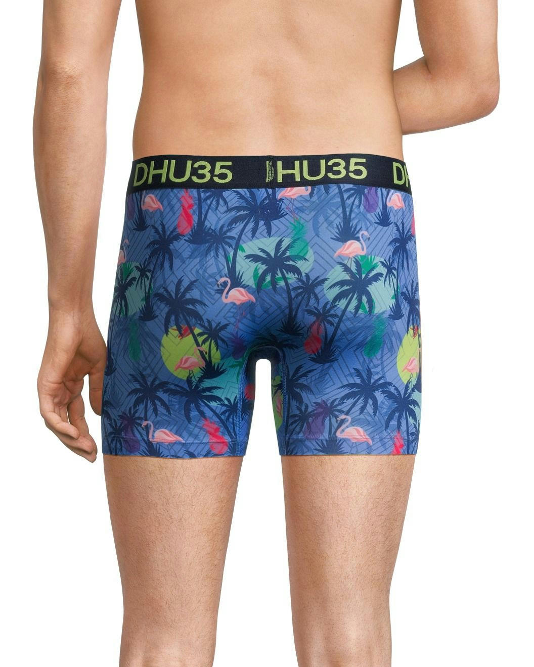 Denver Hayes Men's Microfibre Printed Boxer Briefs