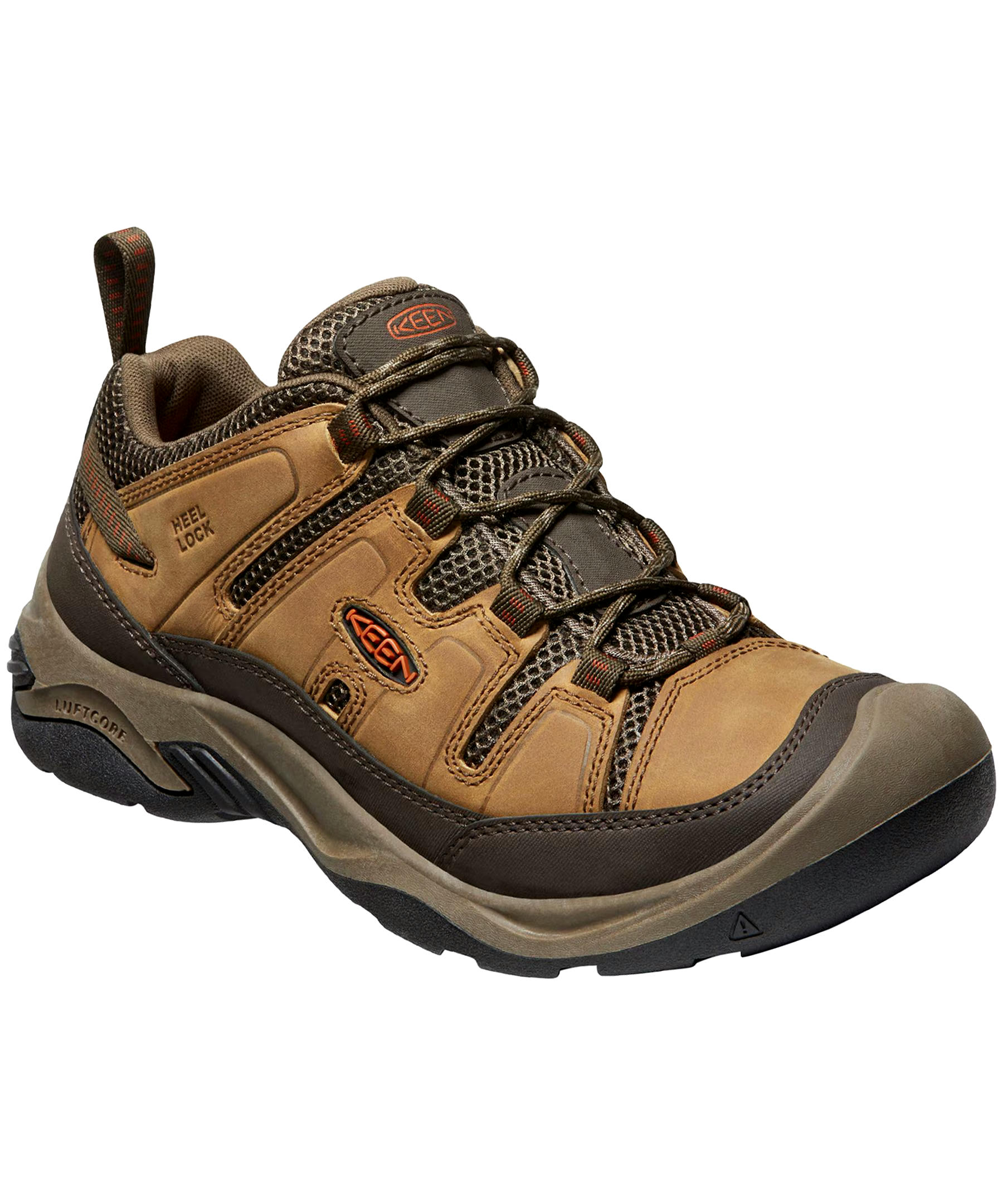 Keen Canada Outdoor Men's Circadia Hiking Shoes - Wide - Shitake/Brindle