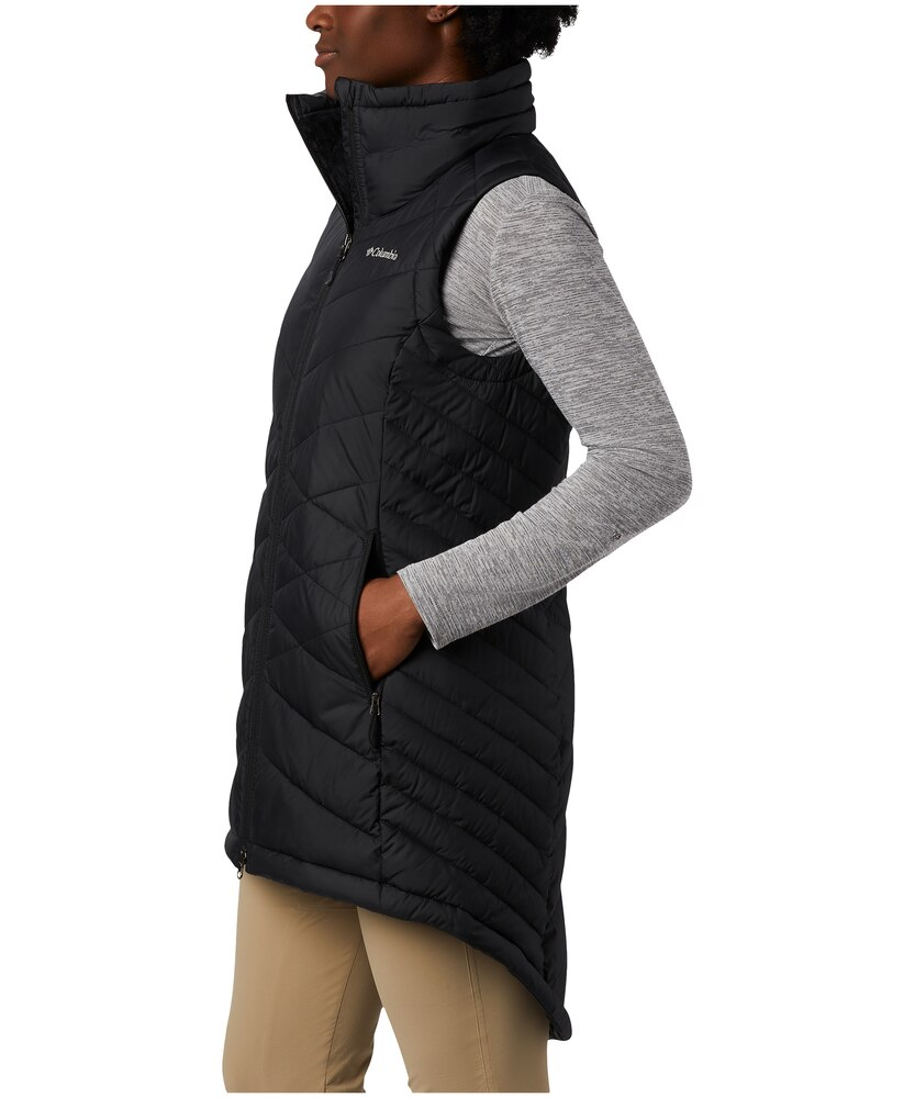 Columbia Women's Heavenly Vest, Insulated, Semi-Fitted, Winter, Long