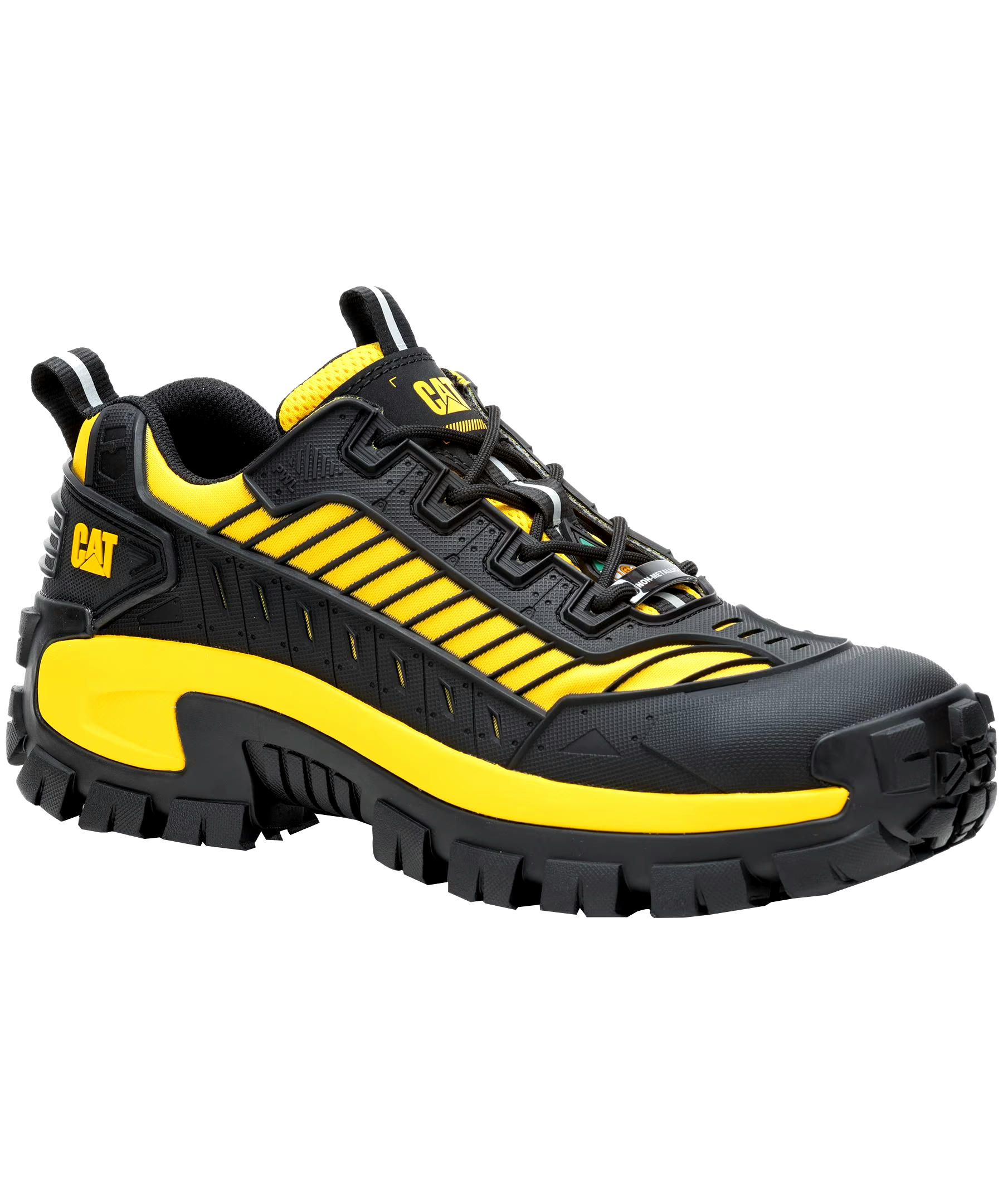 Caterpillar - CAT Men's Invader Mecha Composite Toe Composite Plates Hiker Style Work Shoes