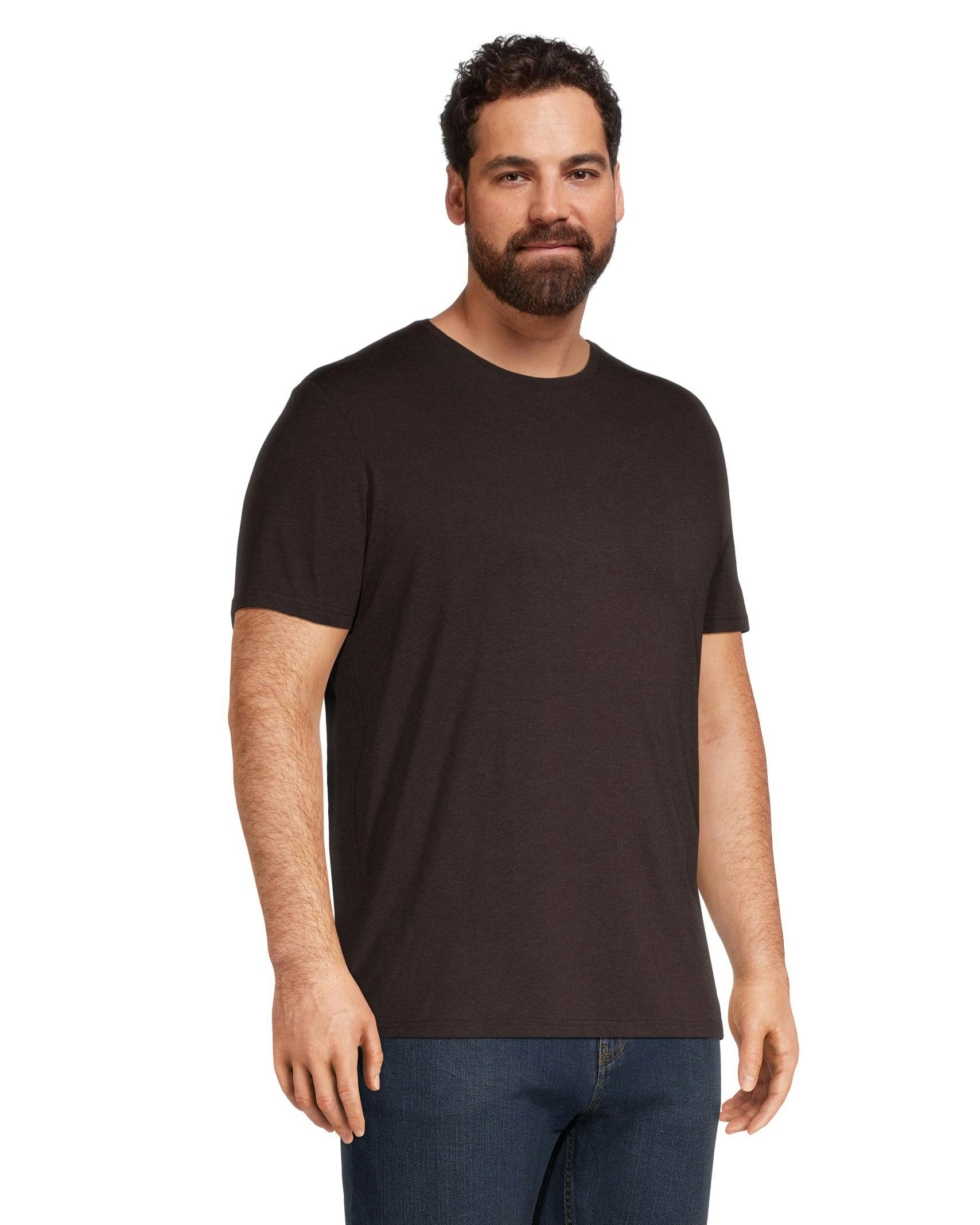 Denver Hayes Men's Seasonal Stretch Crewneck T Shirt