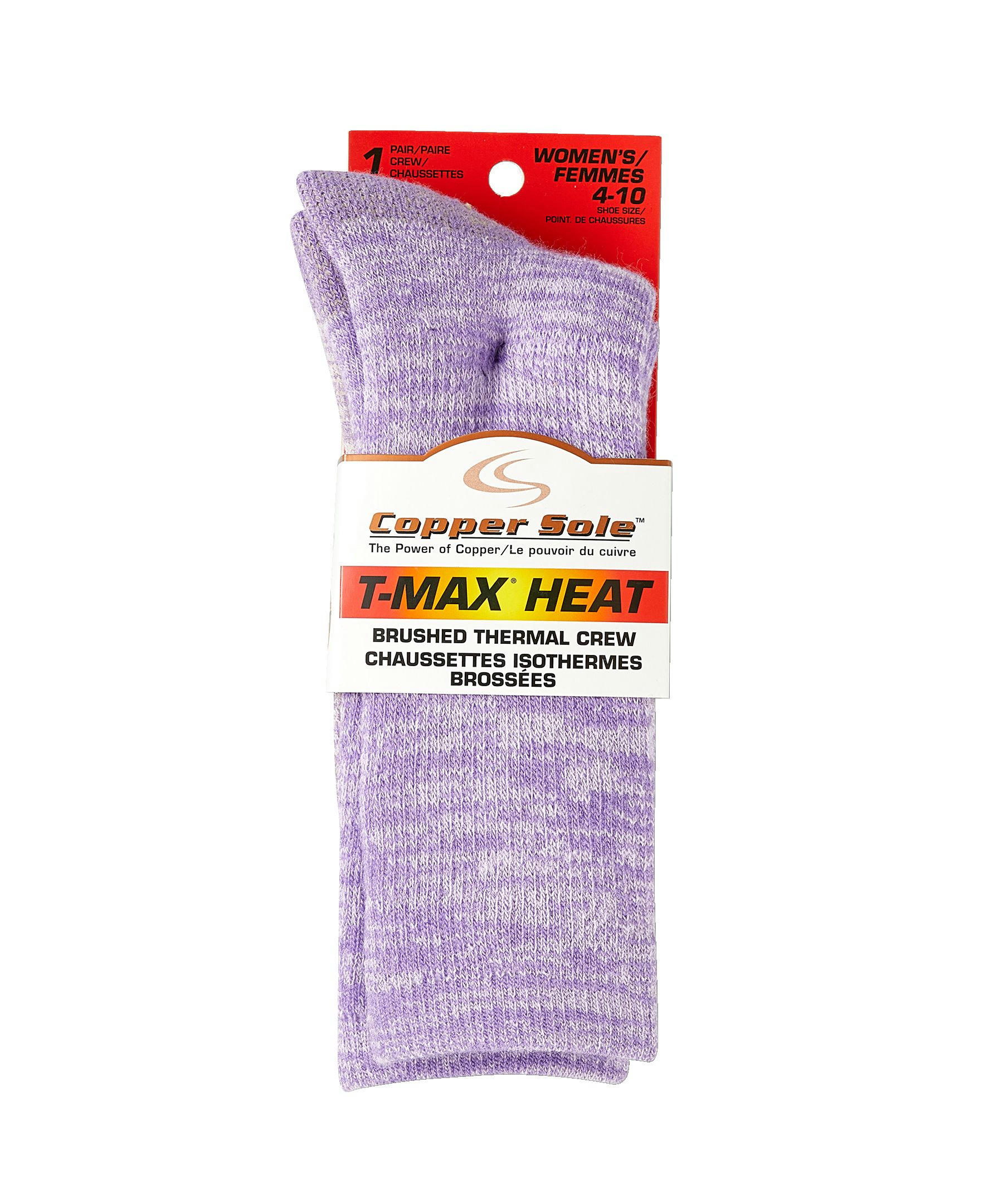 Copper Sole Women's TMAX Thermal Crew Socks