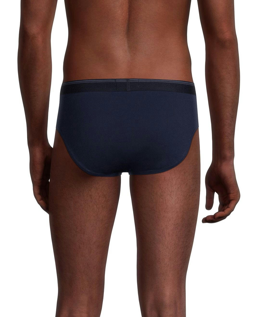 Denver Hayes Men's 4 Pack Yarn Dye Sport Briefs