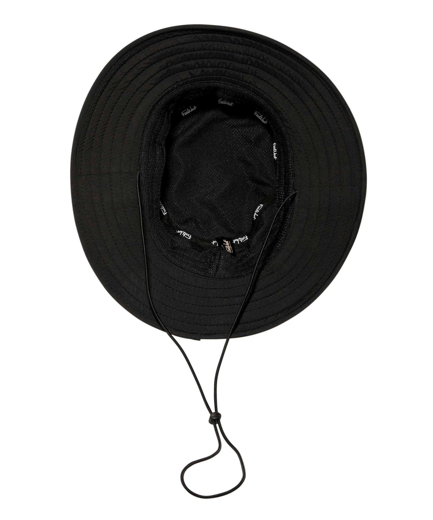 FarWest Women's Wide Brim Bucket Hat with Chin Strap