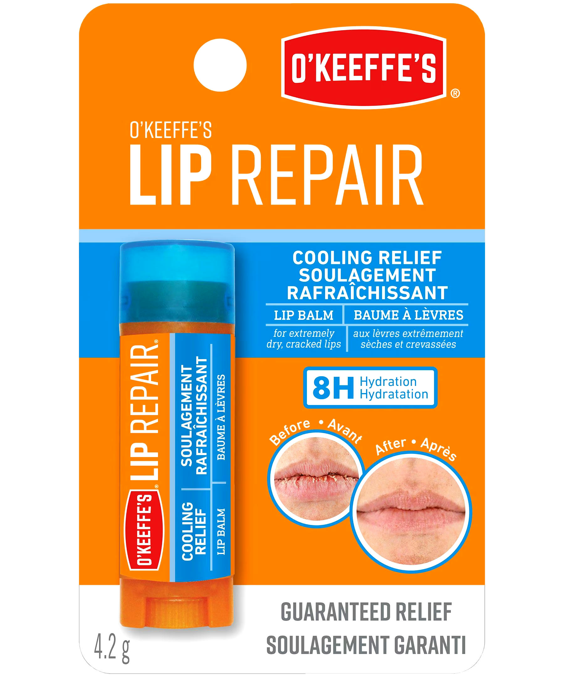 O'Keeffe's Cooling Lip Repair for Dry Cracked Lips