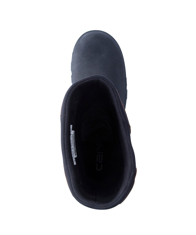 Carhartt Men's 11 Inch Composite Toe Composite Plate Flex Mud Wellington Work Boots - Black/Brown