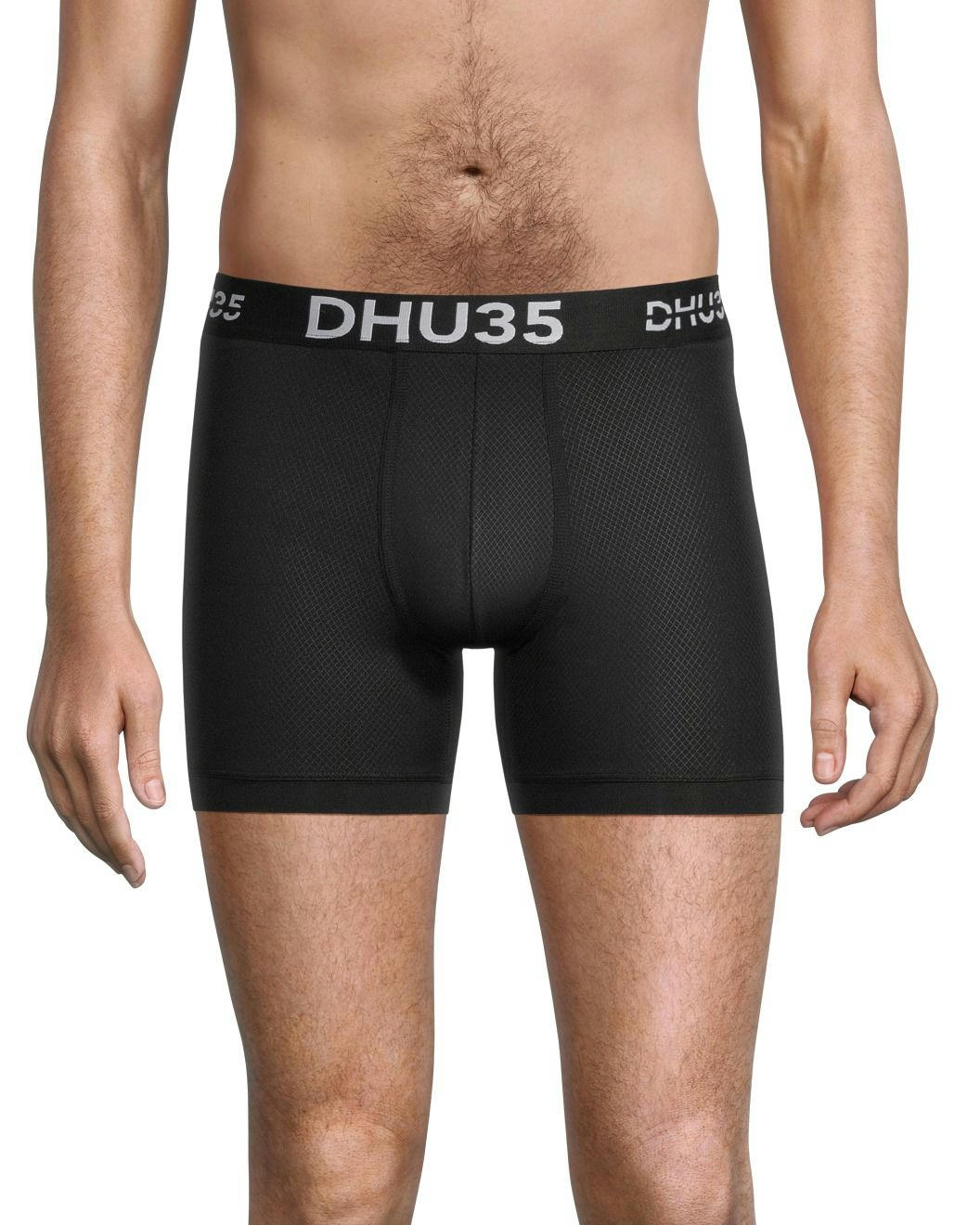 Denver Hayes Men's 3 Pack Fashion Microfiber Heat Press Boxer Briefs