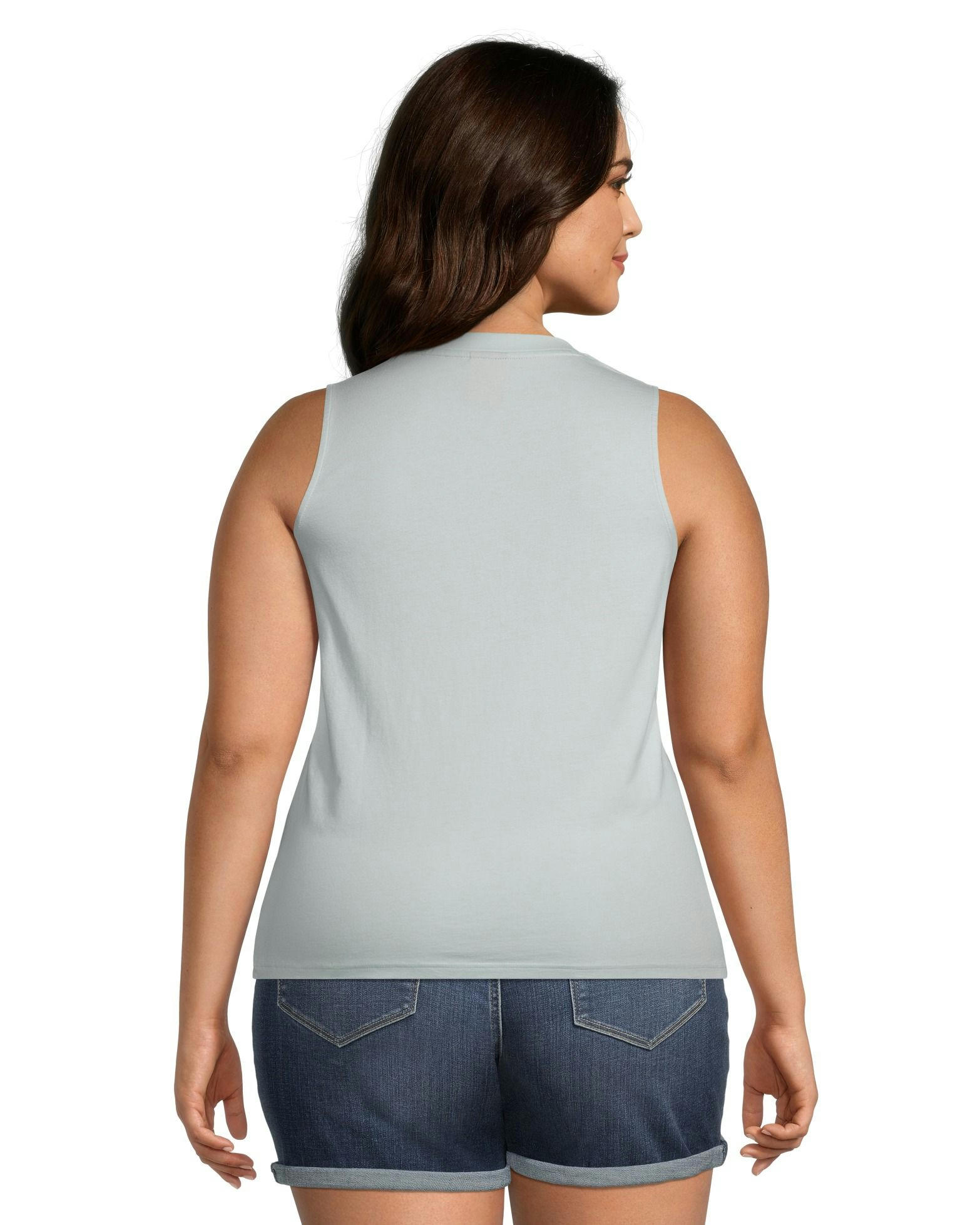 FarWest Women's Graphic Crewneck Tank