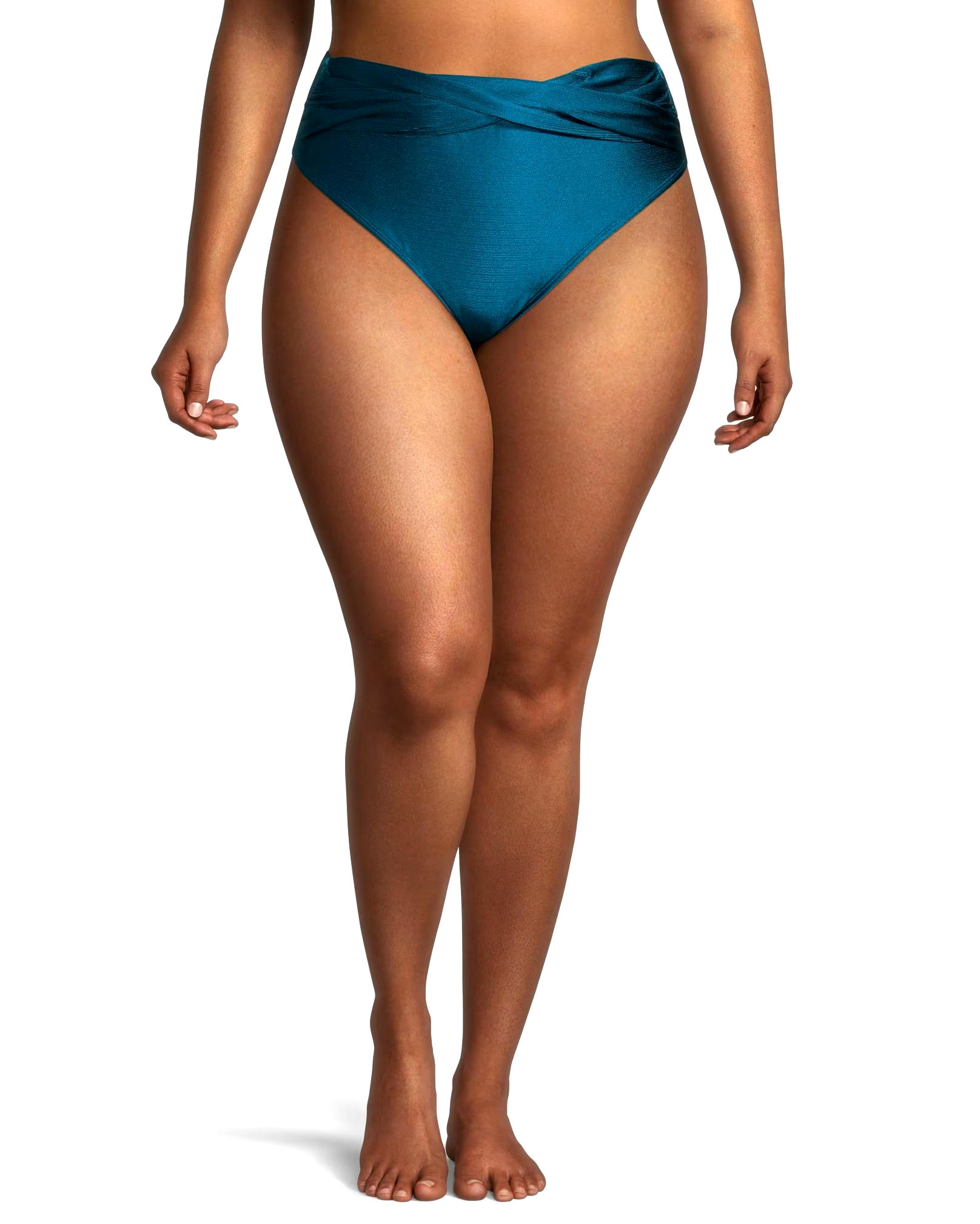 Women's Shimmer Twist Swim Bottoms
