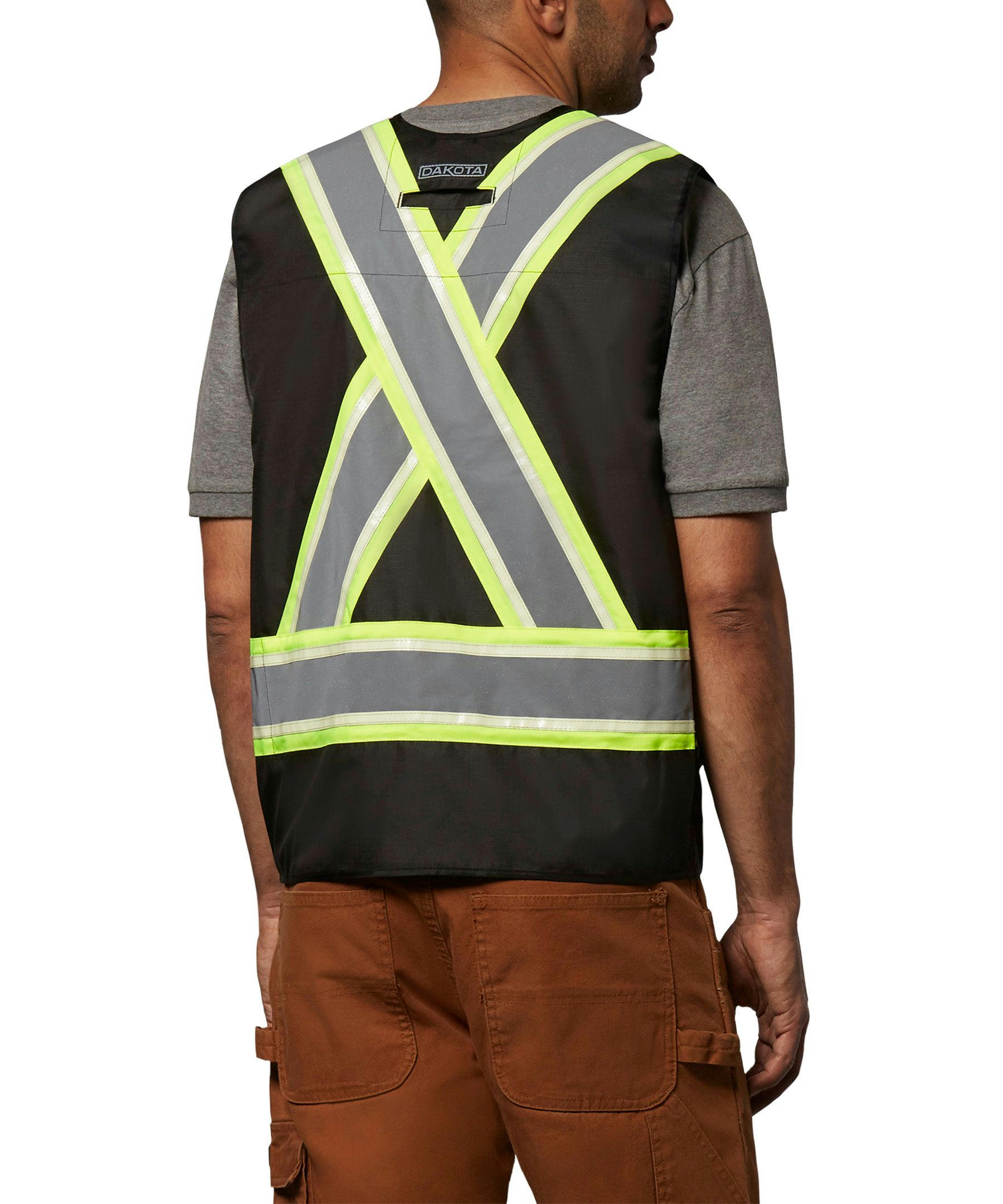 Dakota WorkPro Series Men's VizLite DT Class 1 300D Surveyor's Vest