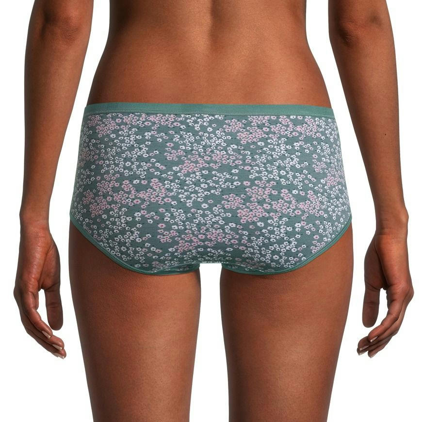 Denver Hayes Women's 2 Pack 4 Way Stretch Perfect Fit Hip Hugger Underwear Briefs