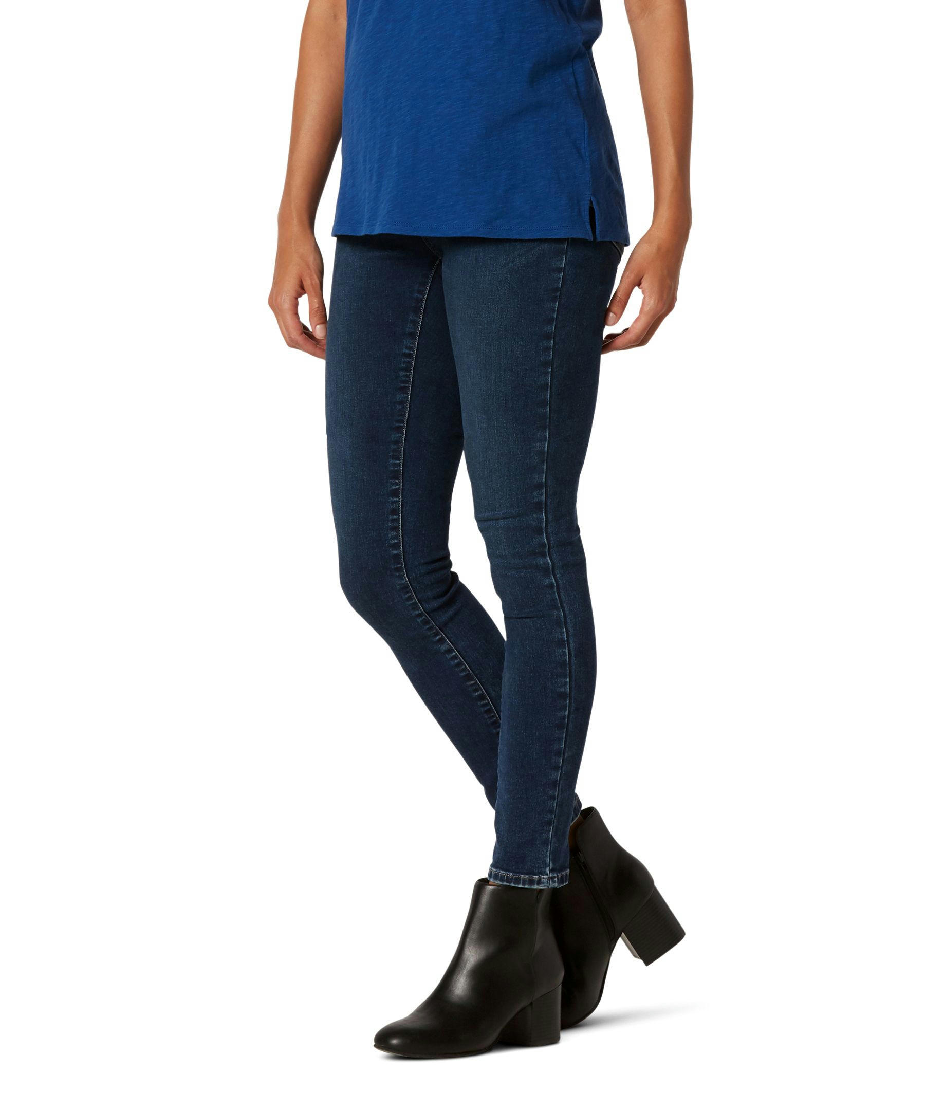 Denver Hayes Women's Mid Rise Skinny Pull On Jeggings