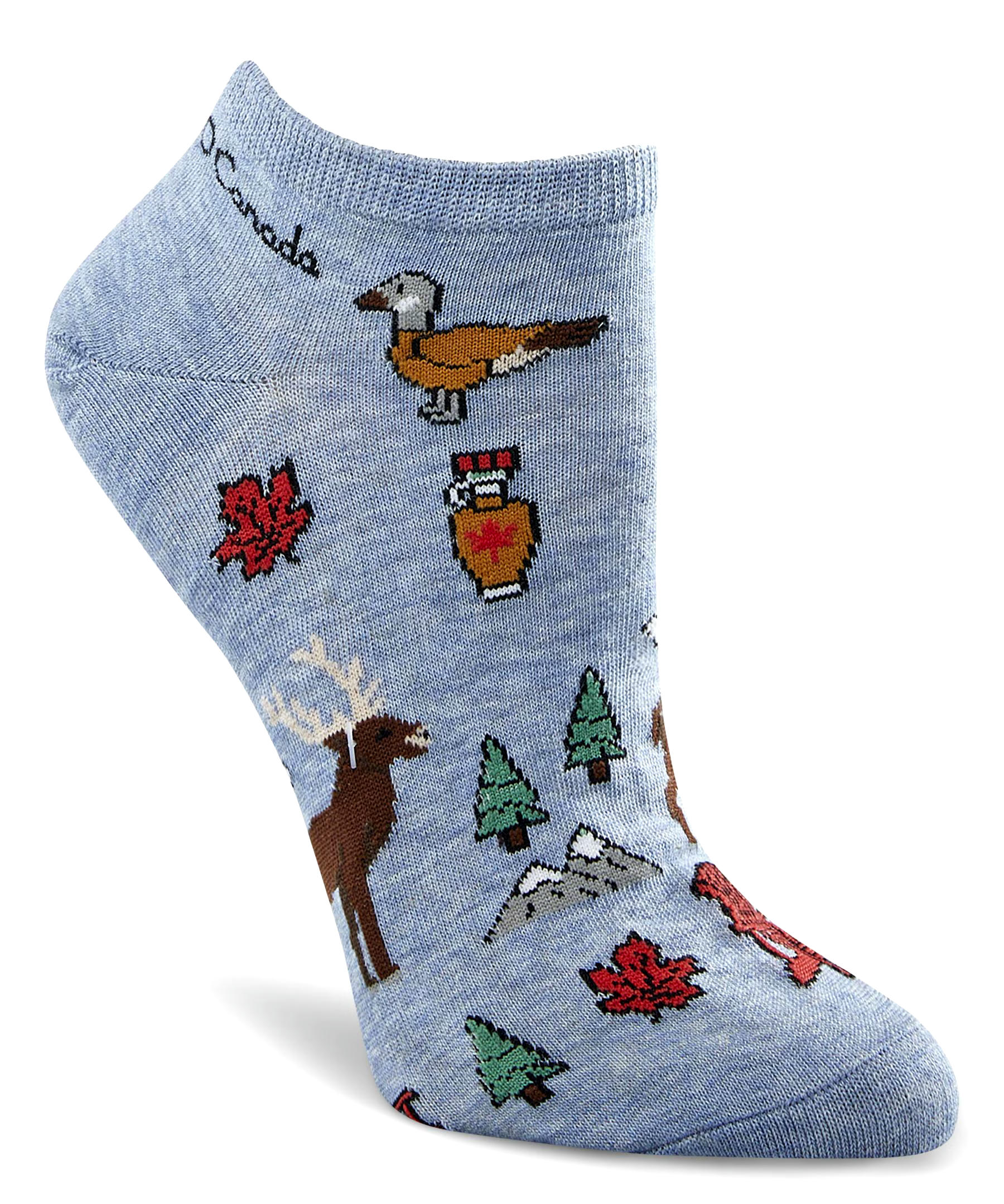 Denver Hayes Women's Patterned Low Cut Socks