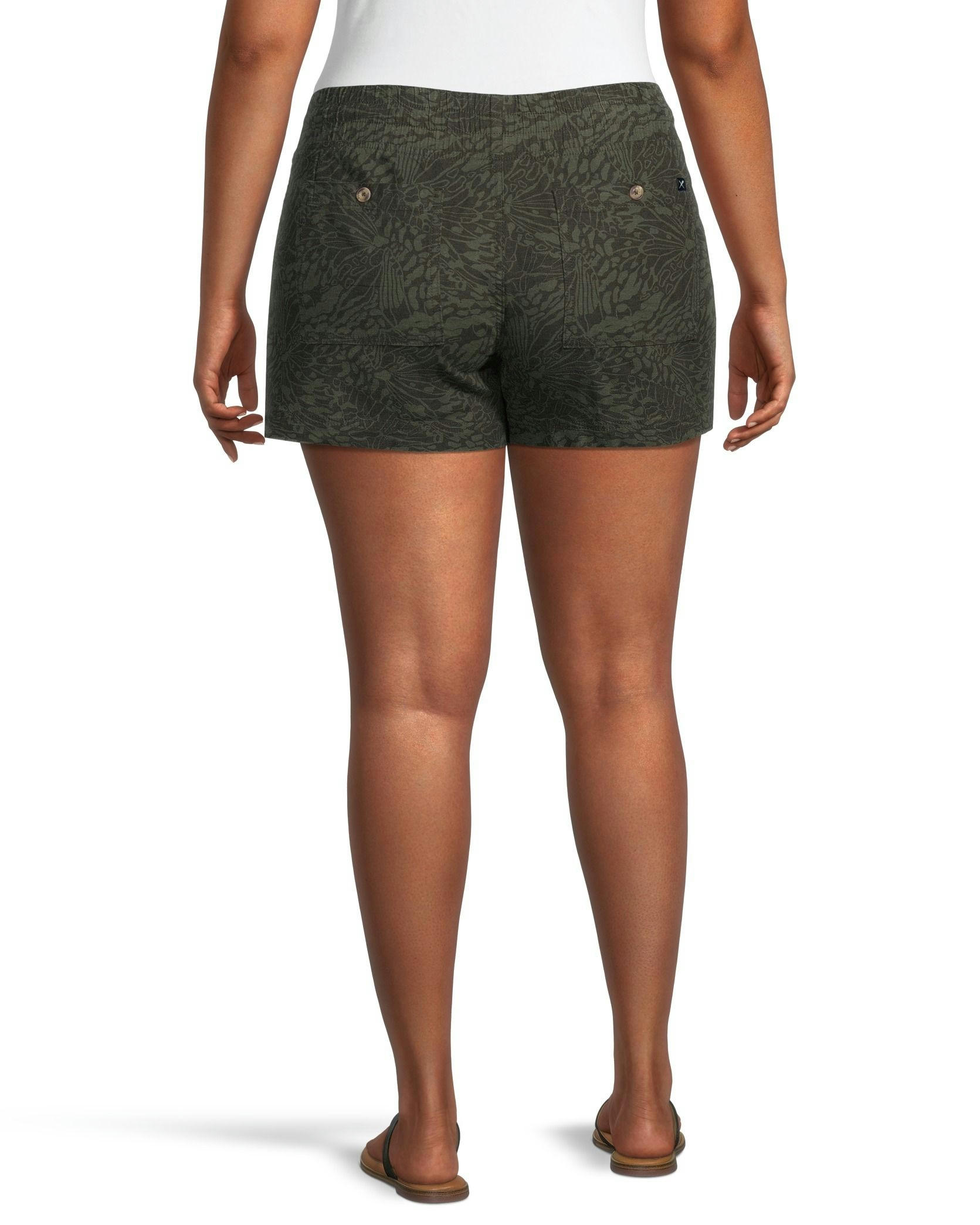 Women's Linen Blend Shorts