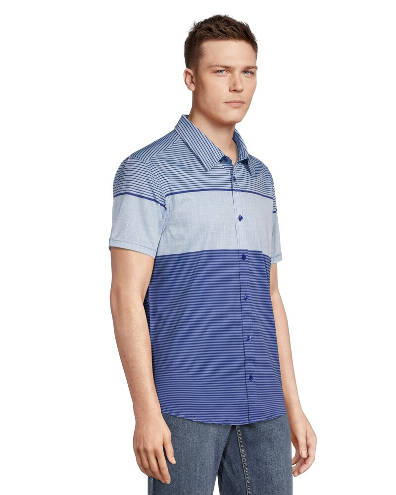Lois Men's Benton Short Sleeve 4-Way Stretch Shirt