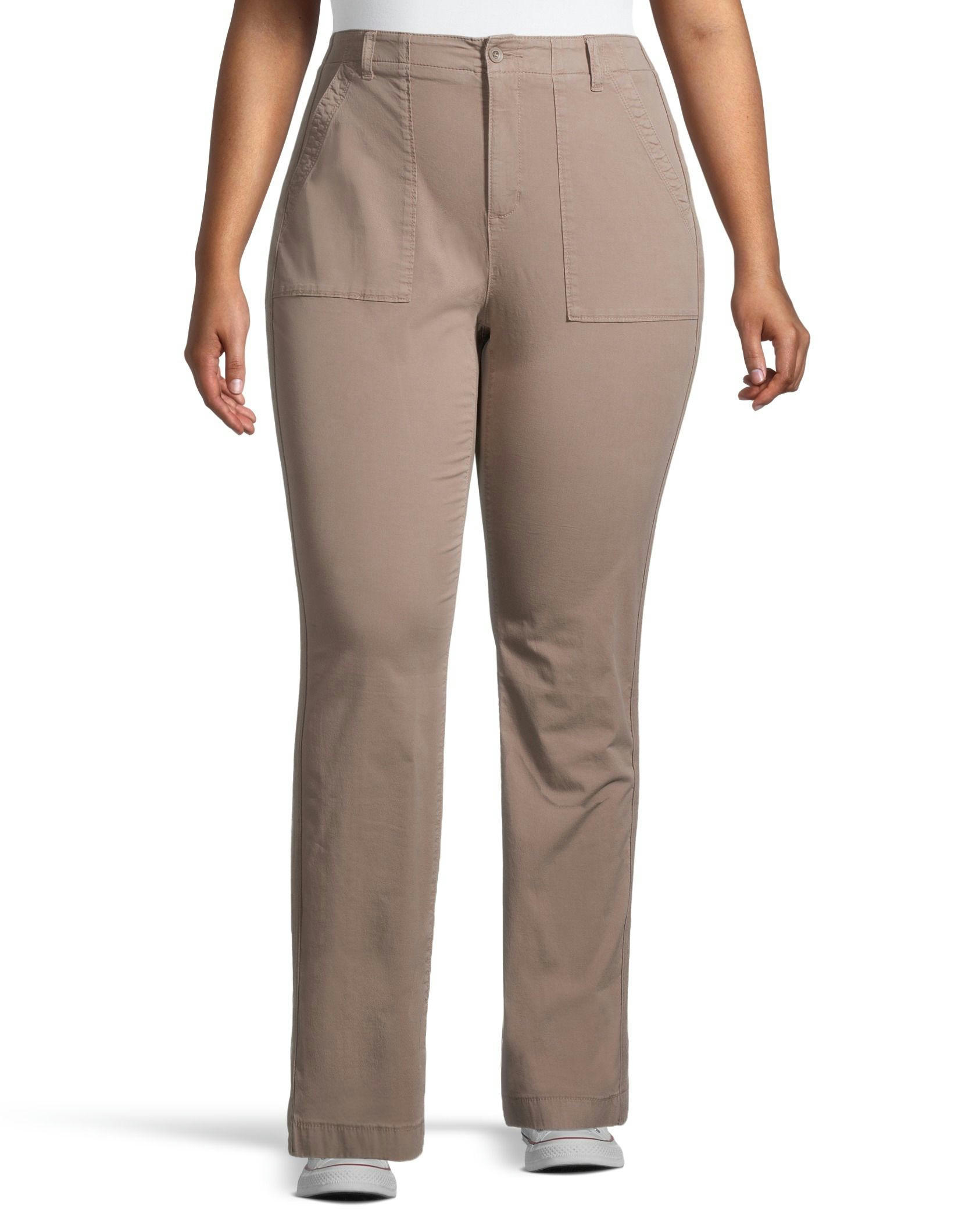 Denver Hayes Women's Garment Wash High Rise Pants
