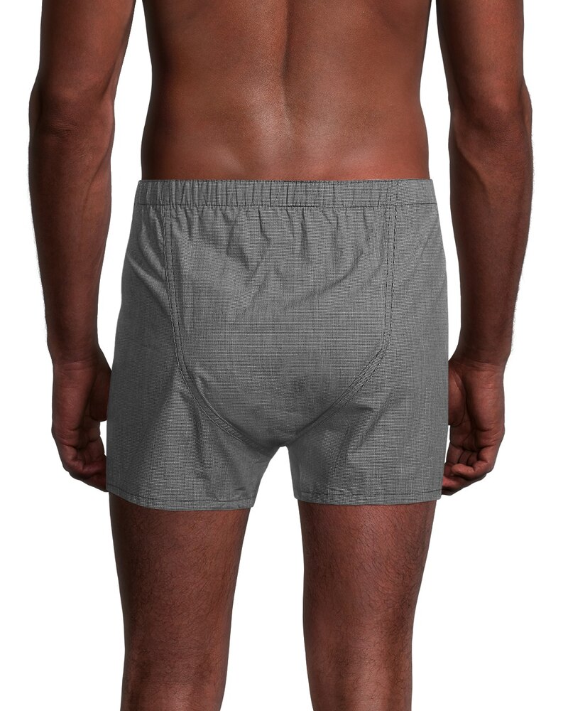 Denver Hayes Men's 3 Pack Classic Woven Boxer Underwear