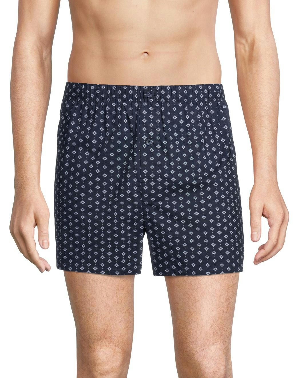 Denver Hayes Men's 2 Pack Woven Boxer