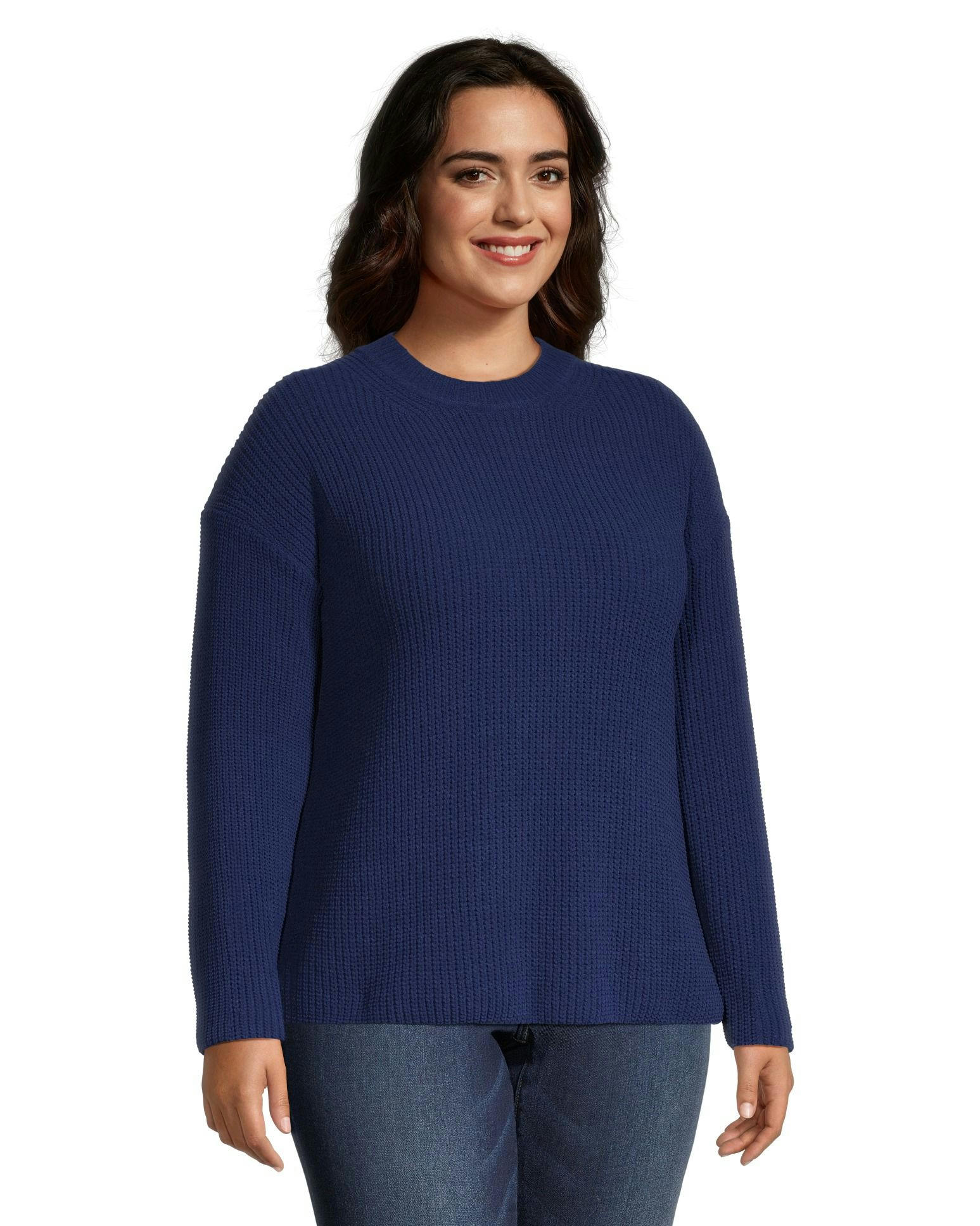 Denver Hayes Women's Semi Fitted Crewneck Pullover