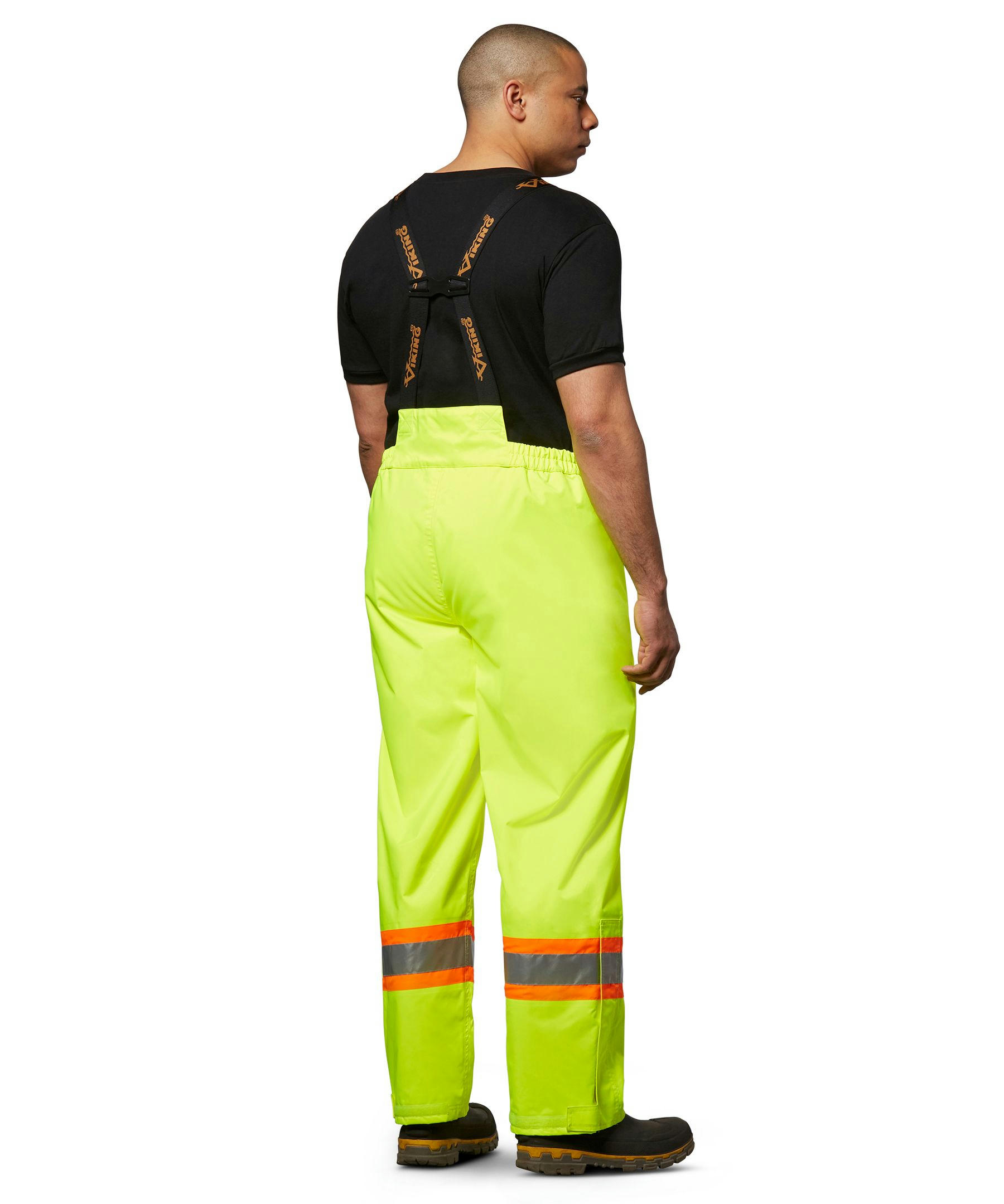 Viking Men's Professional Journeyman 300D Waterproof Safety Detachable Bib Pants