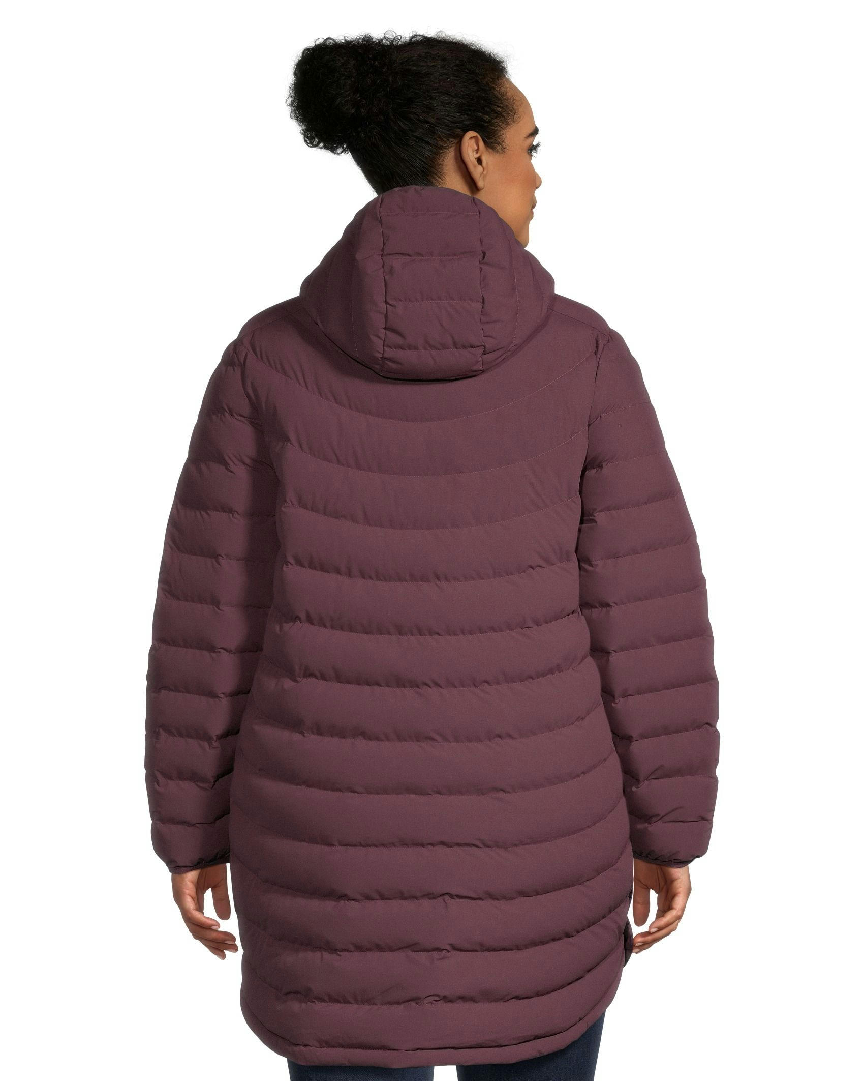 WindRiver Women's Hyper-Dri HD1 Water Repellent T-MAX Insulated Long Puffer Jacket