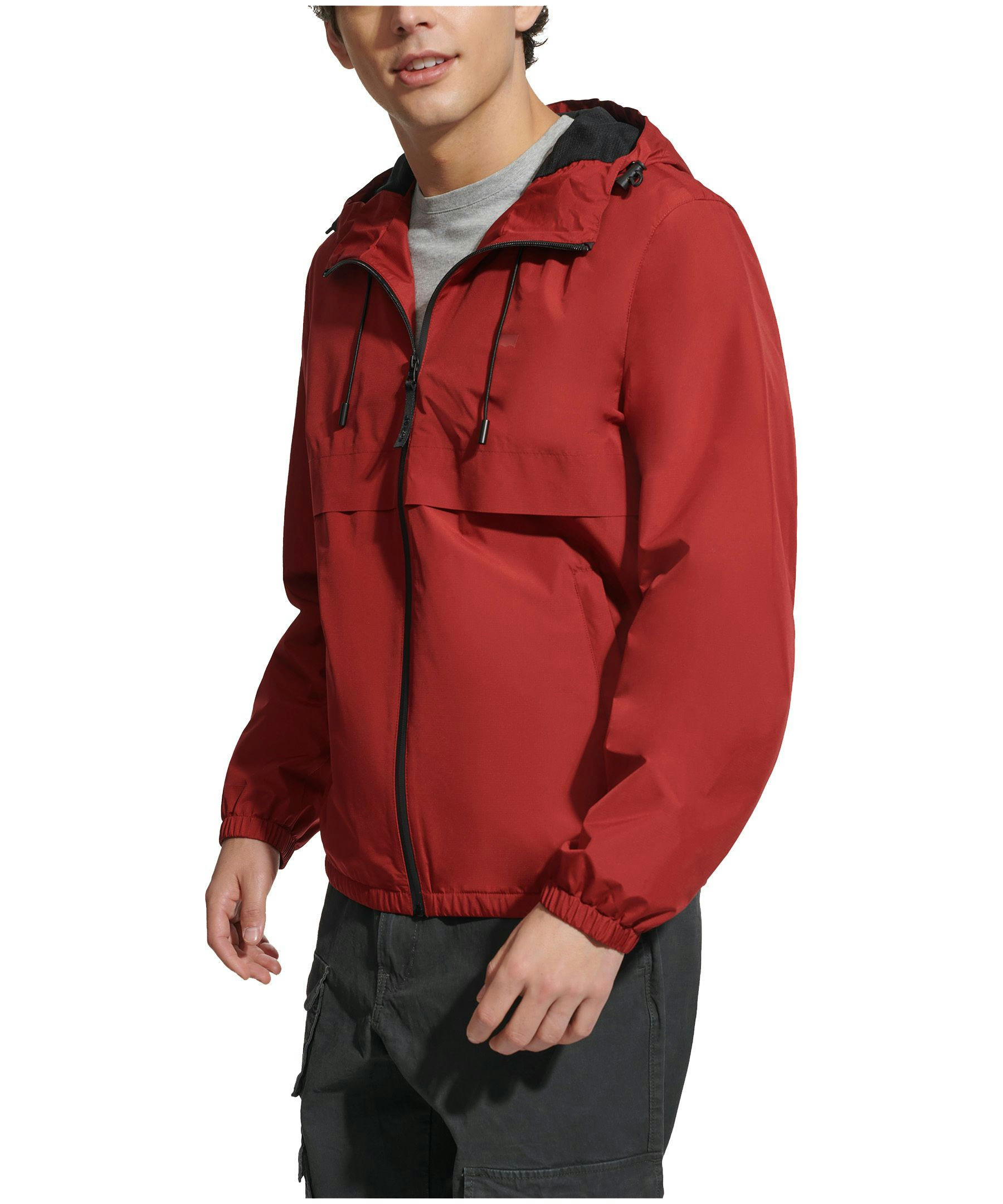 Levi's Men's Lightweight Water Resistant Rain Windbreaker