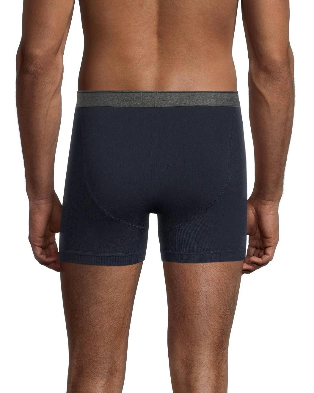 Denver Hayes Men's 3 Pack Solid Boxer Briefs