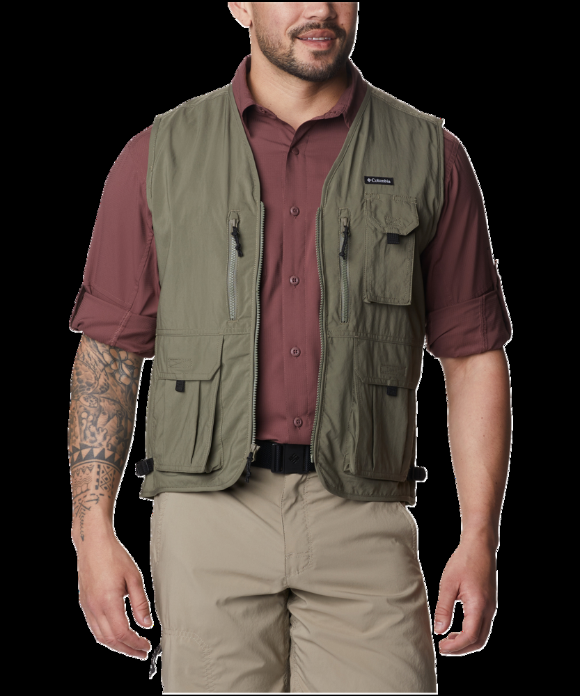 Columbia Men's Silver Ridge Omni Shade V-Neck Utility Vest